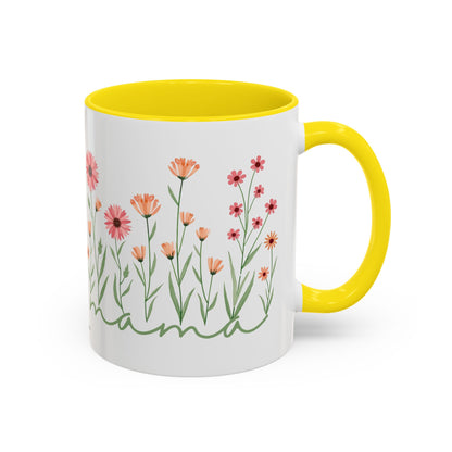 Coffee Mug Minimalist Flowers Mother's Day Gift