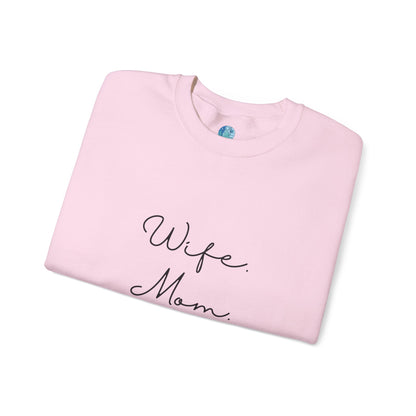 Wife Mom Boss Sweatshirt - Mother's Day Gift