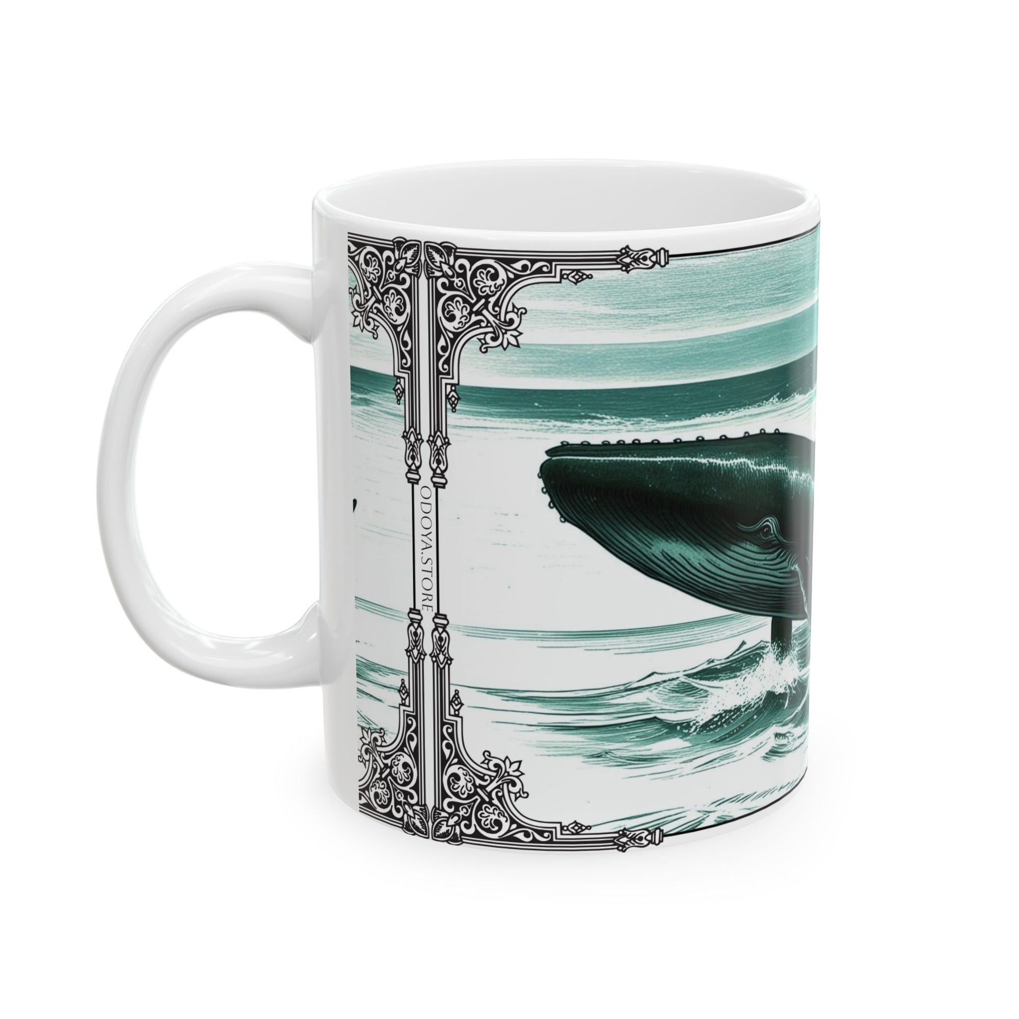 Whale Ceramic Mug - Summer Decoration - Father's Day Gift Idea