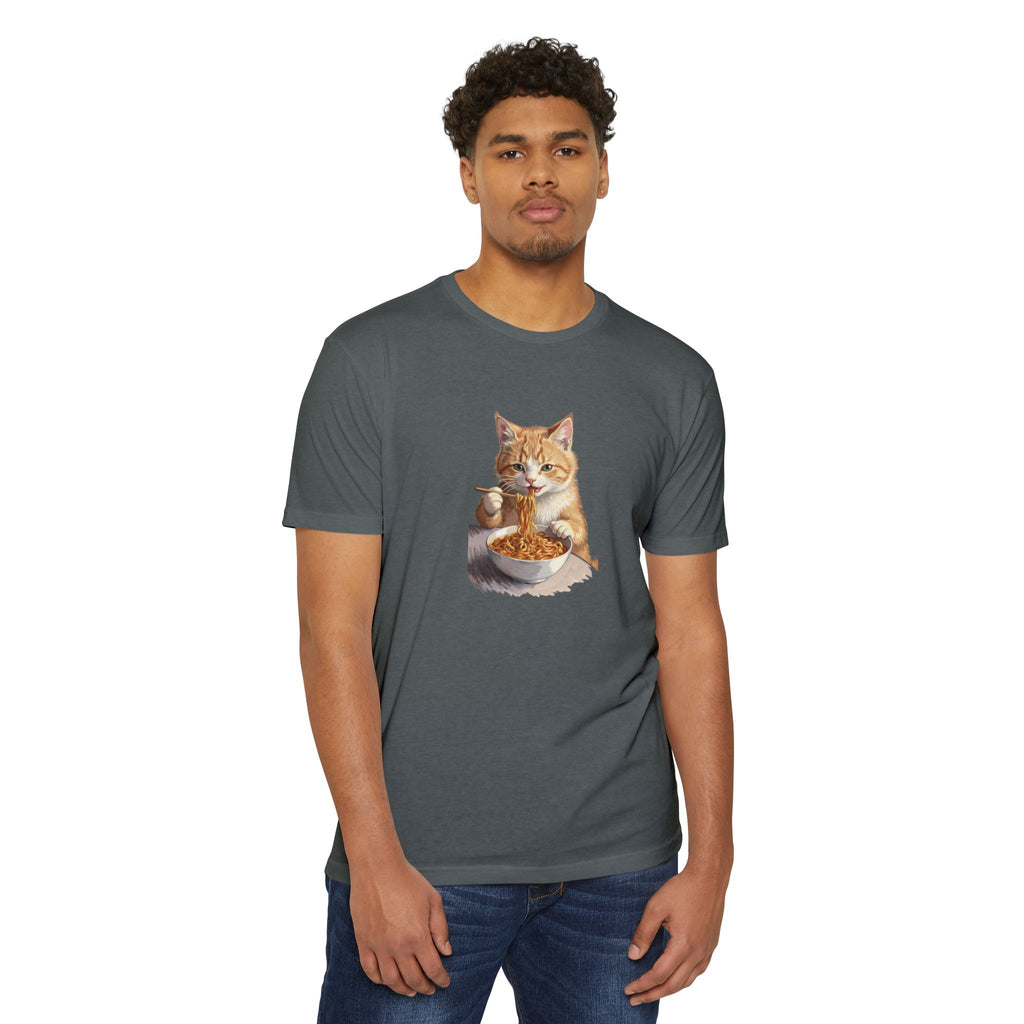 Alien Cat Noodle T-Shirt – Retro Ramen