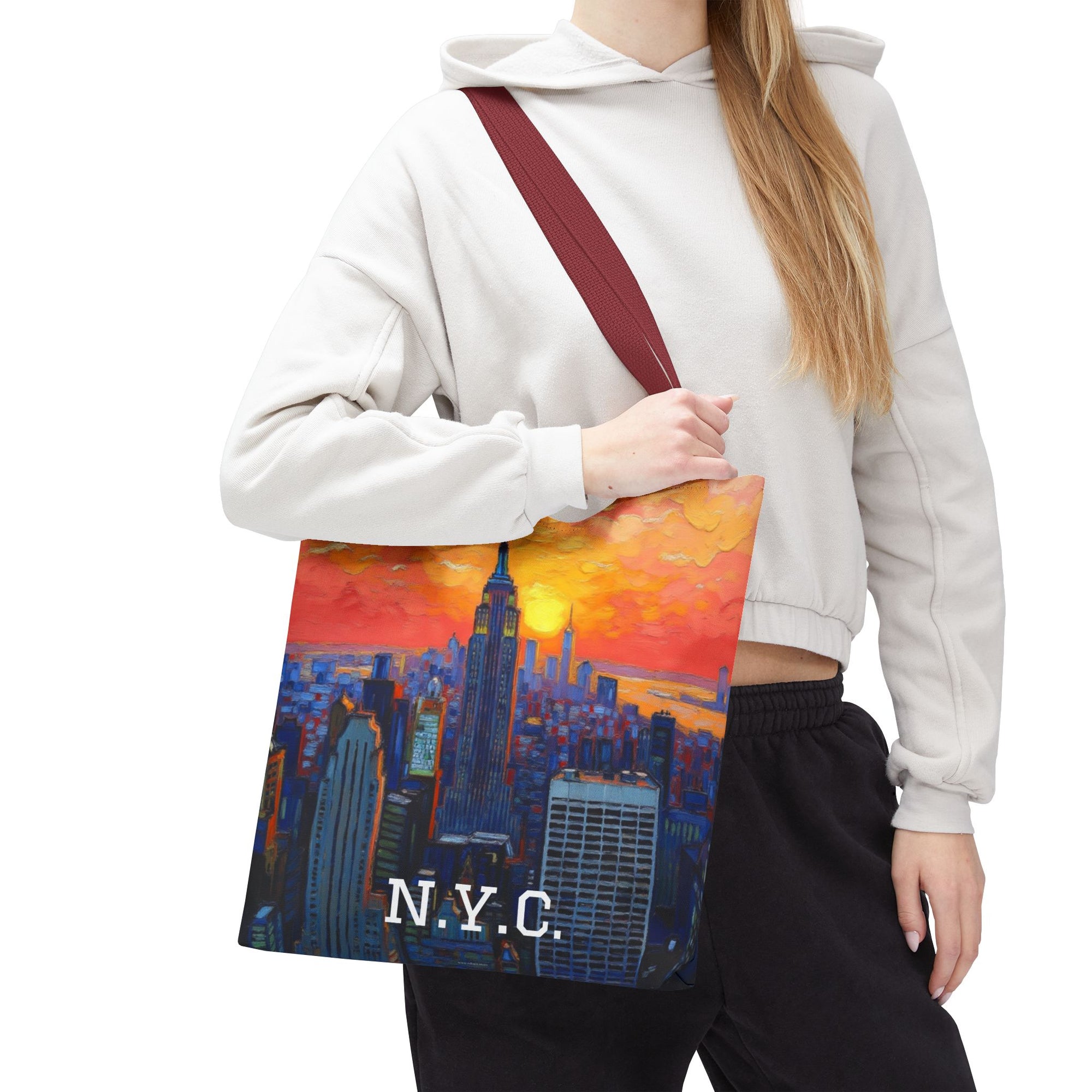 Sunset in New York Tote Bag - Beach Bag