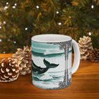 Whale Ceramic Mug - Summer Decoration - Father's Day Gift Idea