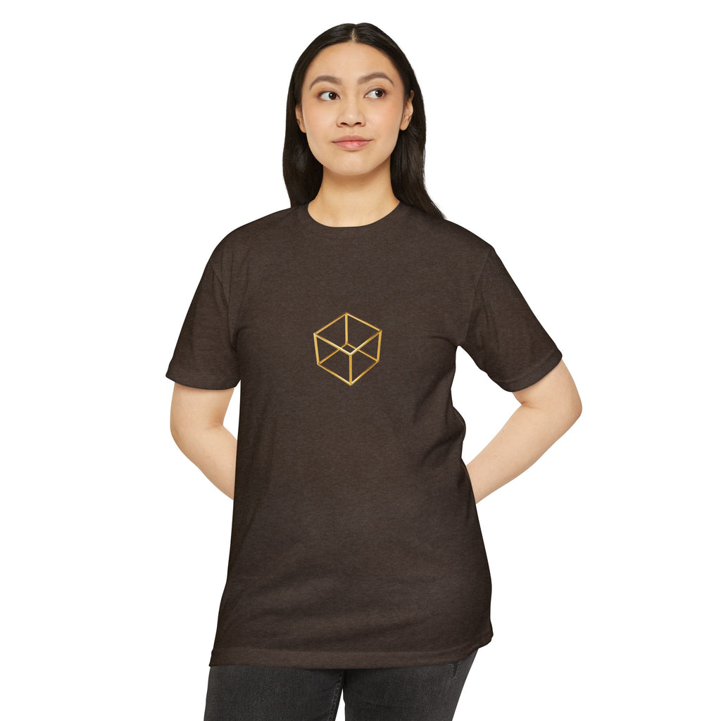 Hexahedron or Cube - Element of Earth T-Shirt