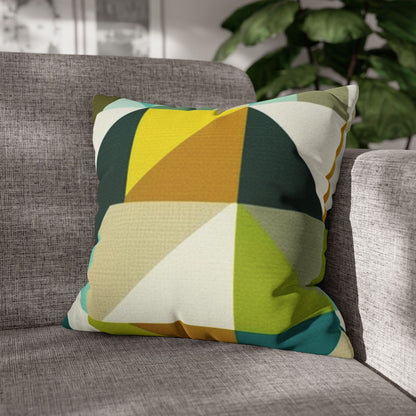 Geometric Design Throw Pillowcase