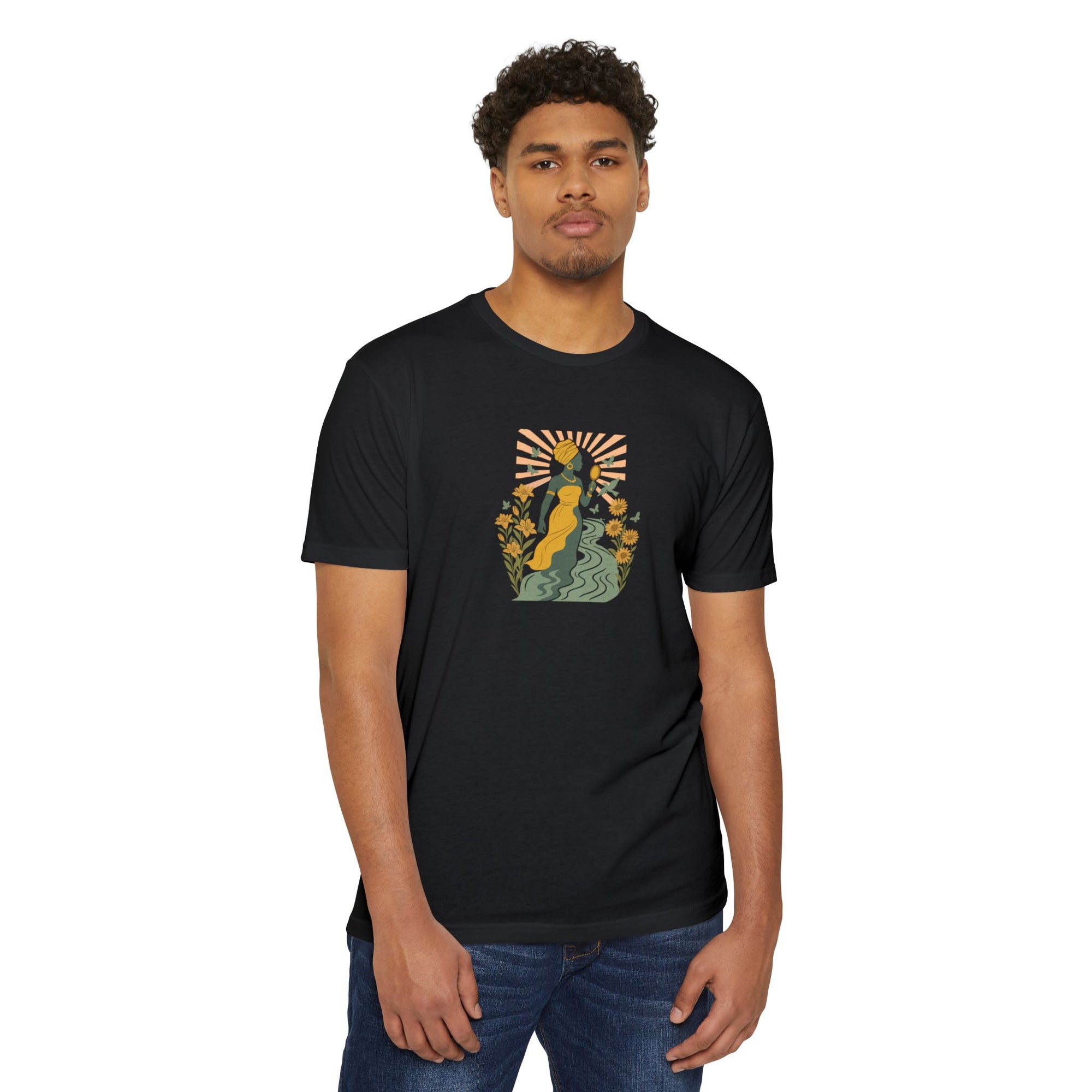 Oshun (Ochún or Oxúm) Orisha African Spirituality T-Shirt
