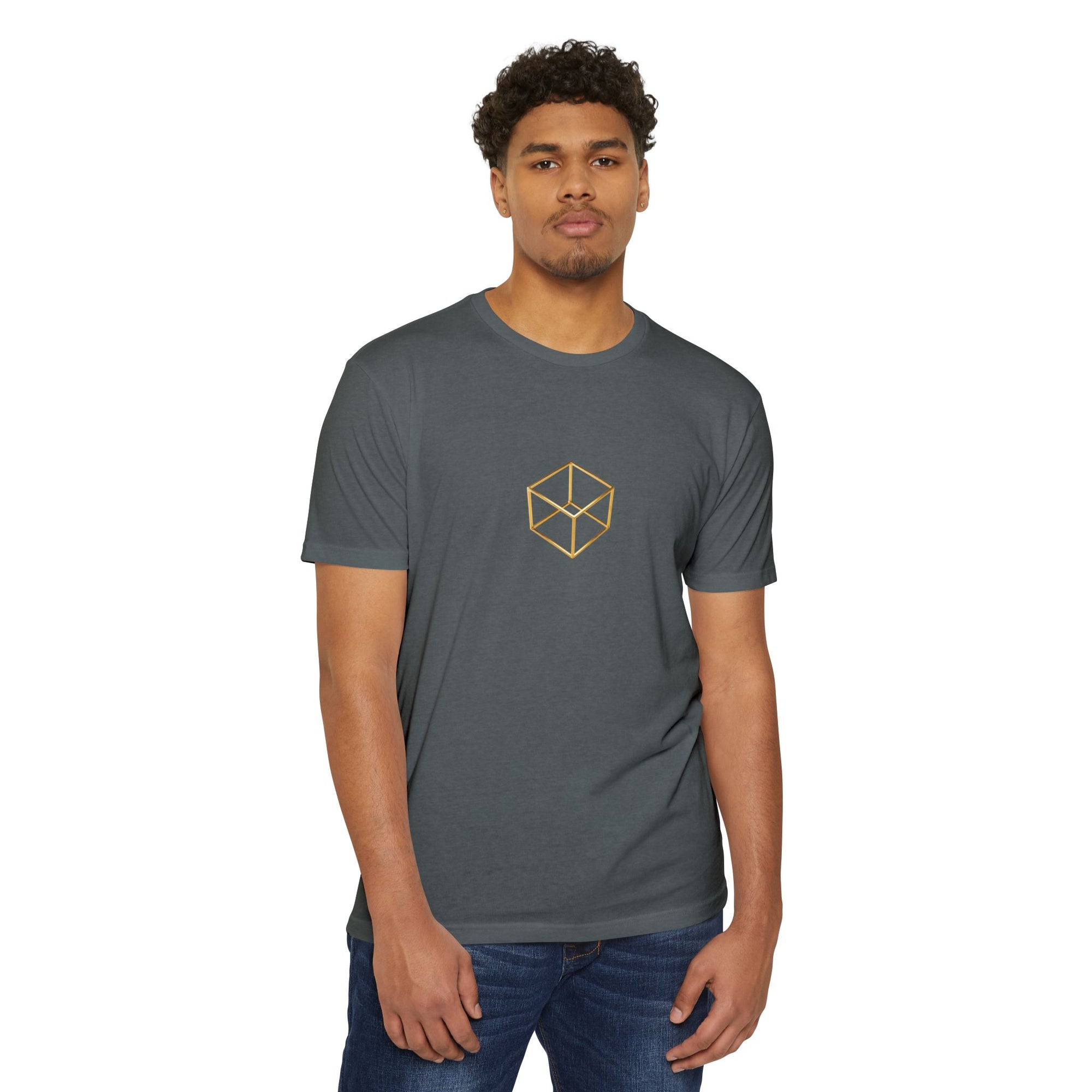 Hexahedron or Cube - Element of Earth T-Shirt