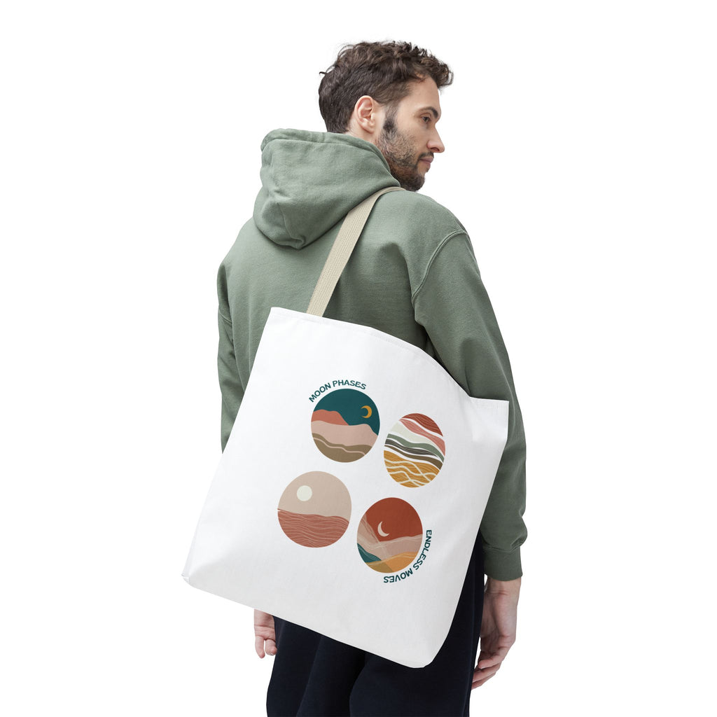Moon Phases Astrology Lovers Tote Bag