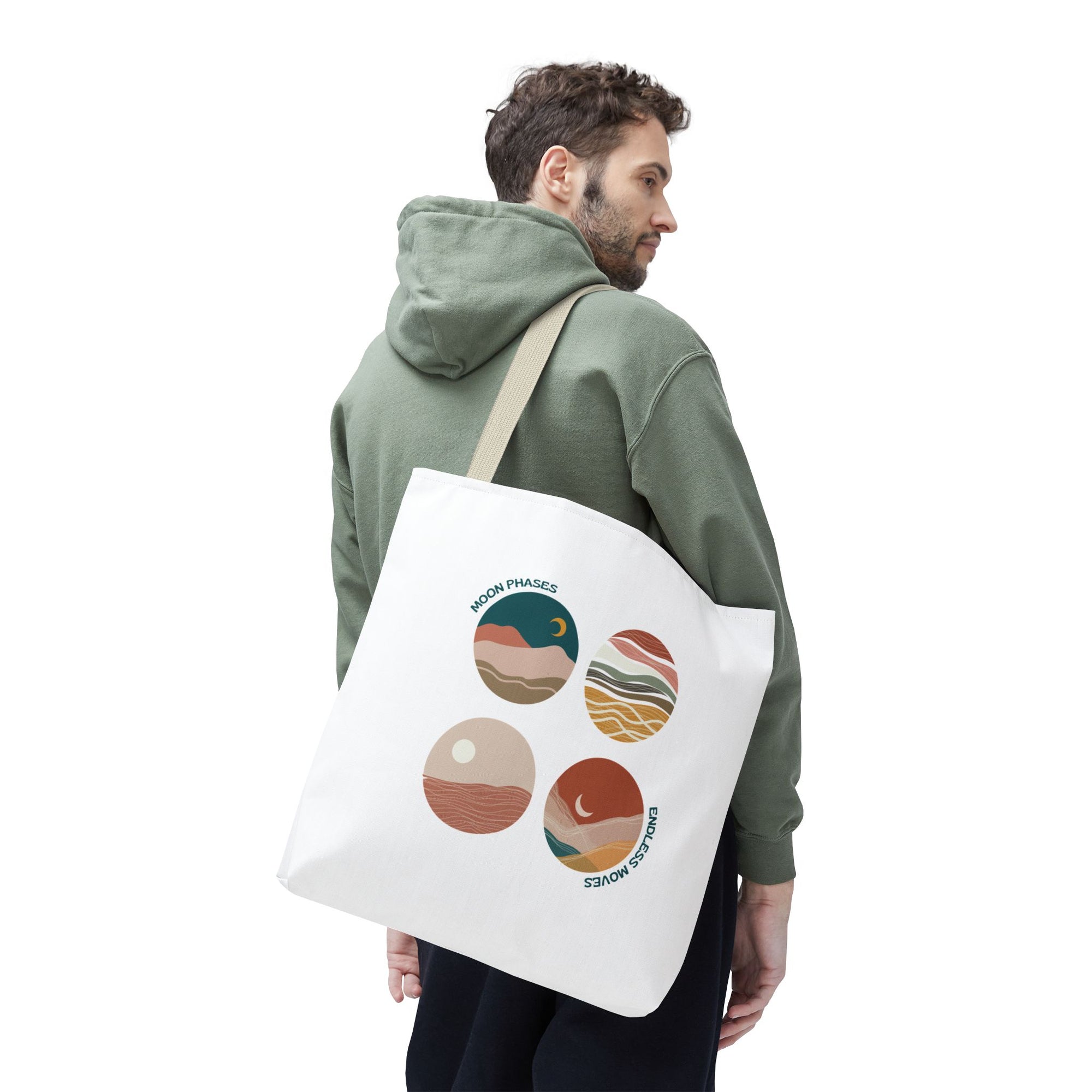 Moon Phases Astrology Lovers Tote Bag