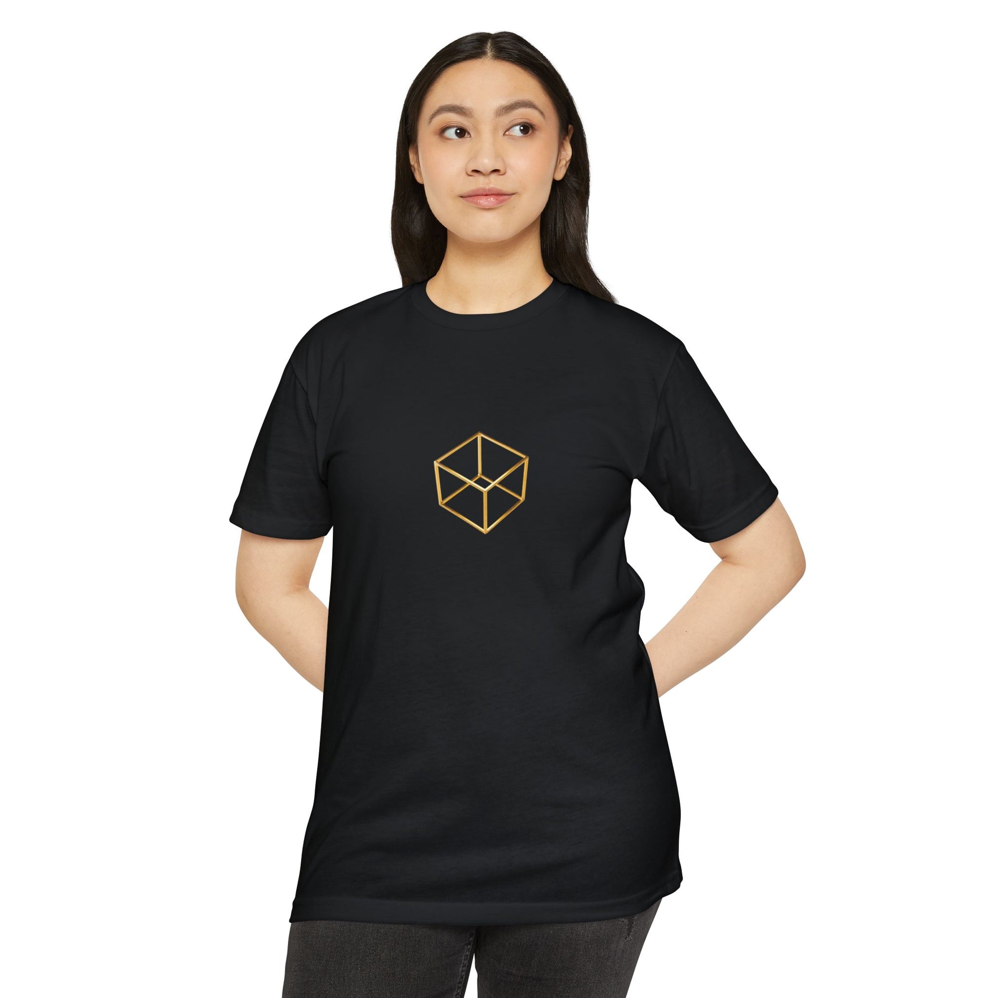 Hexahedron or Cube - Element of Earth T-Shirt