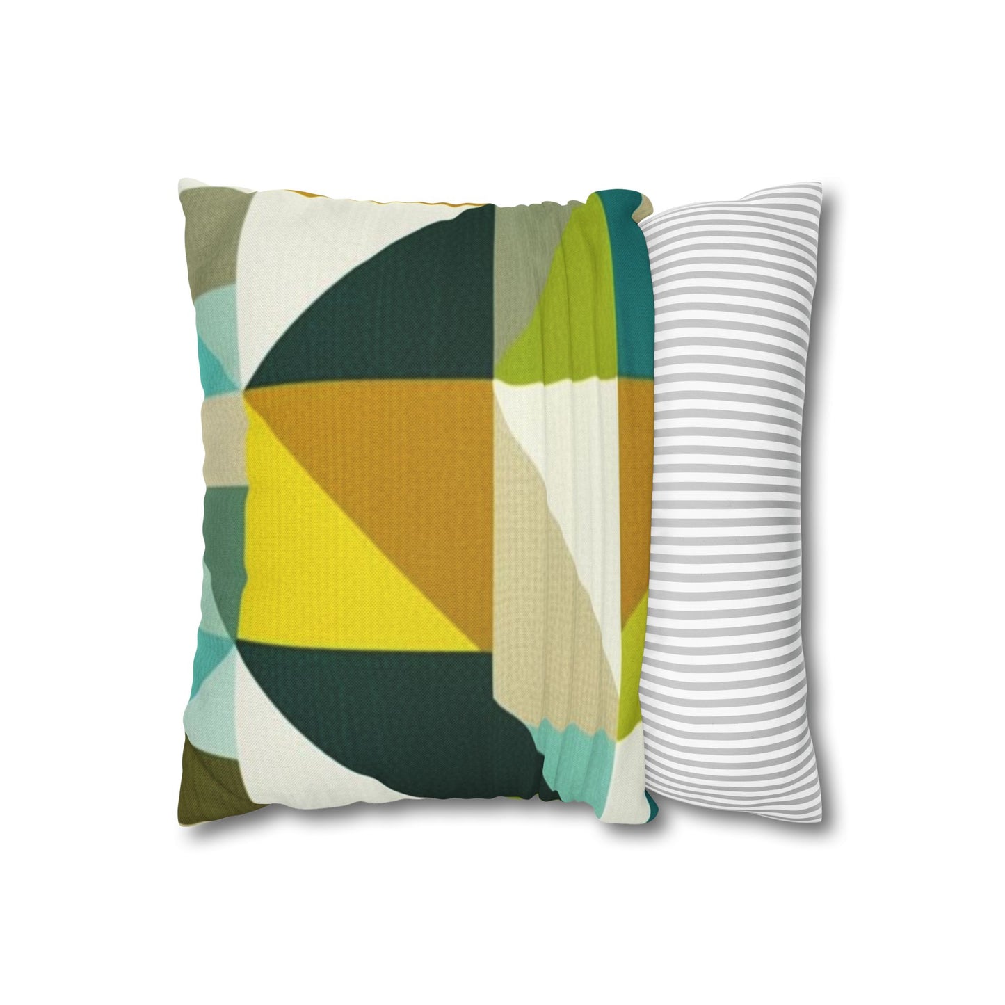 Geometric Design Throw Pillowcase