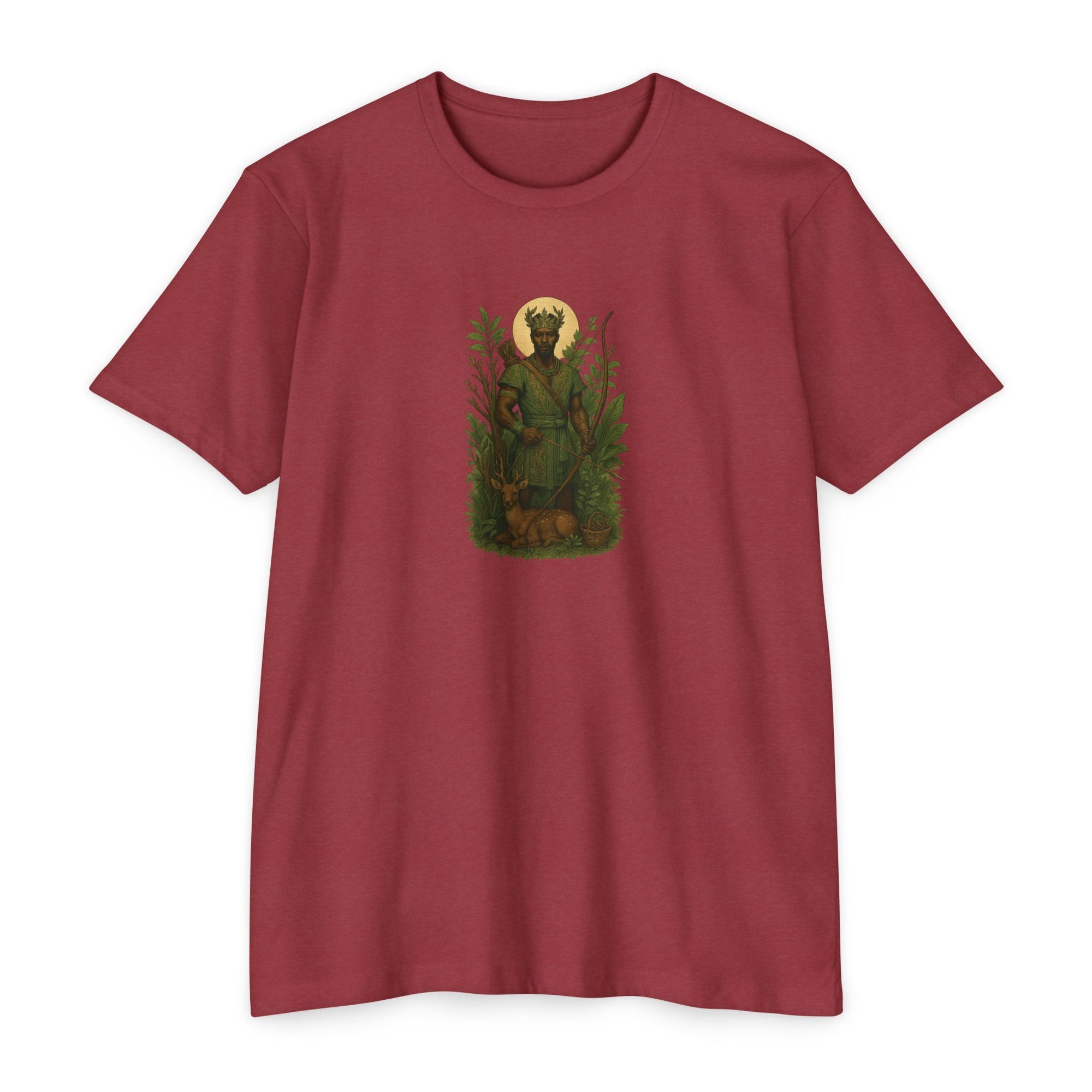 The Forest Spirit - Oshosi Orisha African Spirituality T-shirt