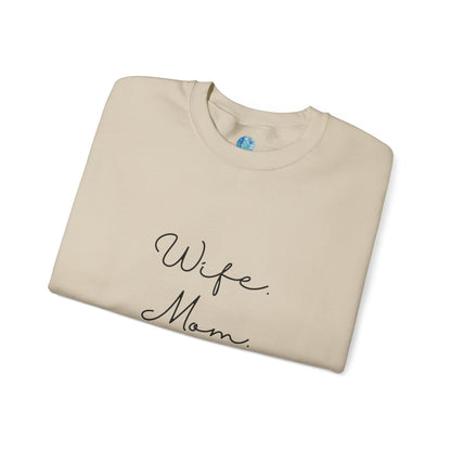 Wife Mom Boss Sweatshirt - Mother's Day Gift