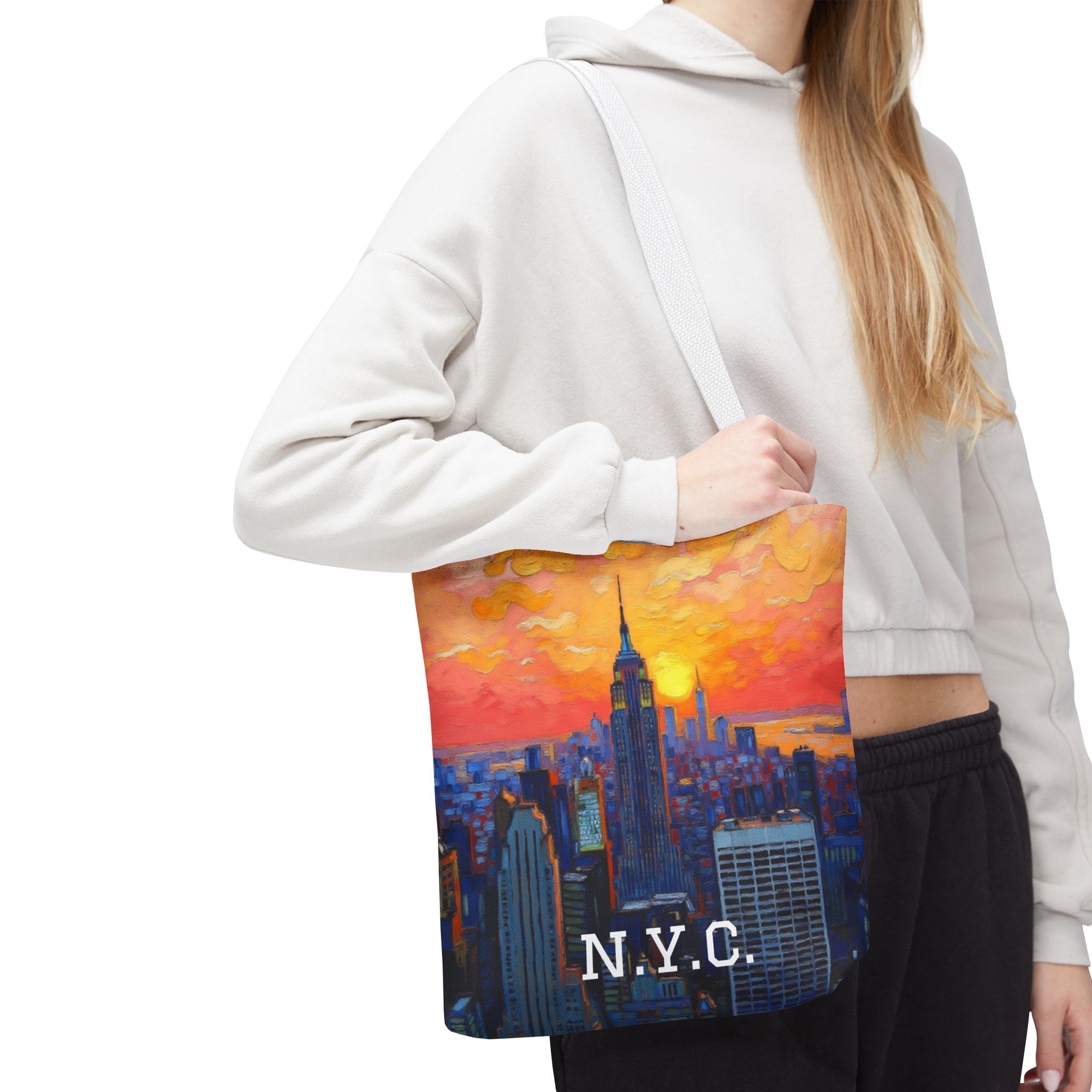 Sunset in New York Tote Bag - Beach Bag