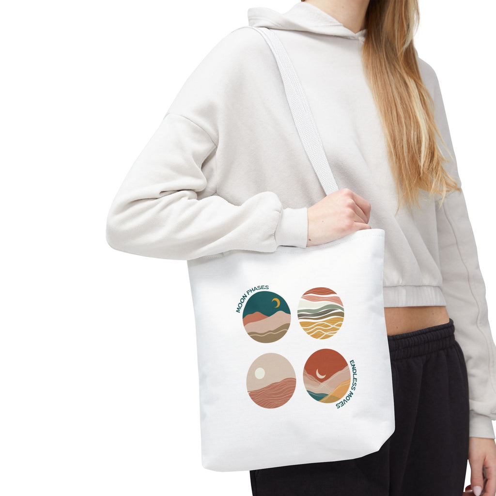 Moon Phases Astrology Lovers Tote Bag