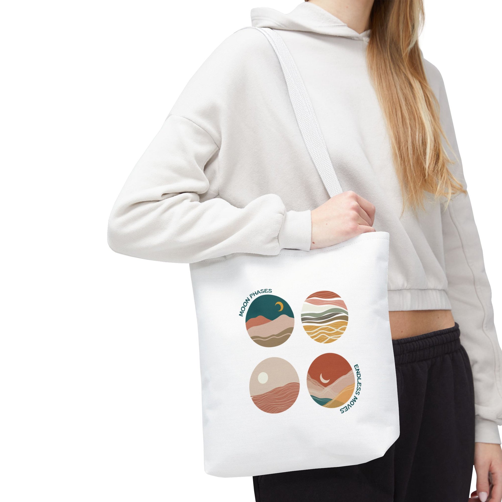 Moon Phases Astrology Lovers Tote Bag