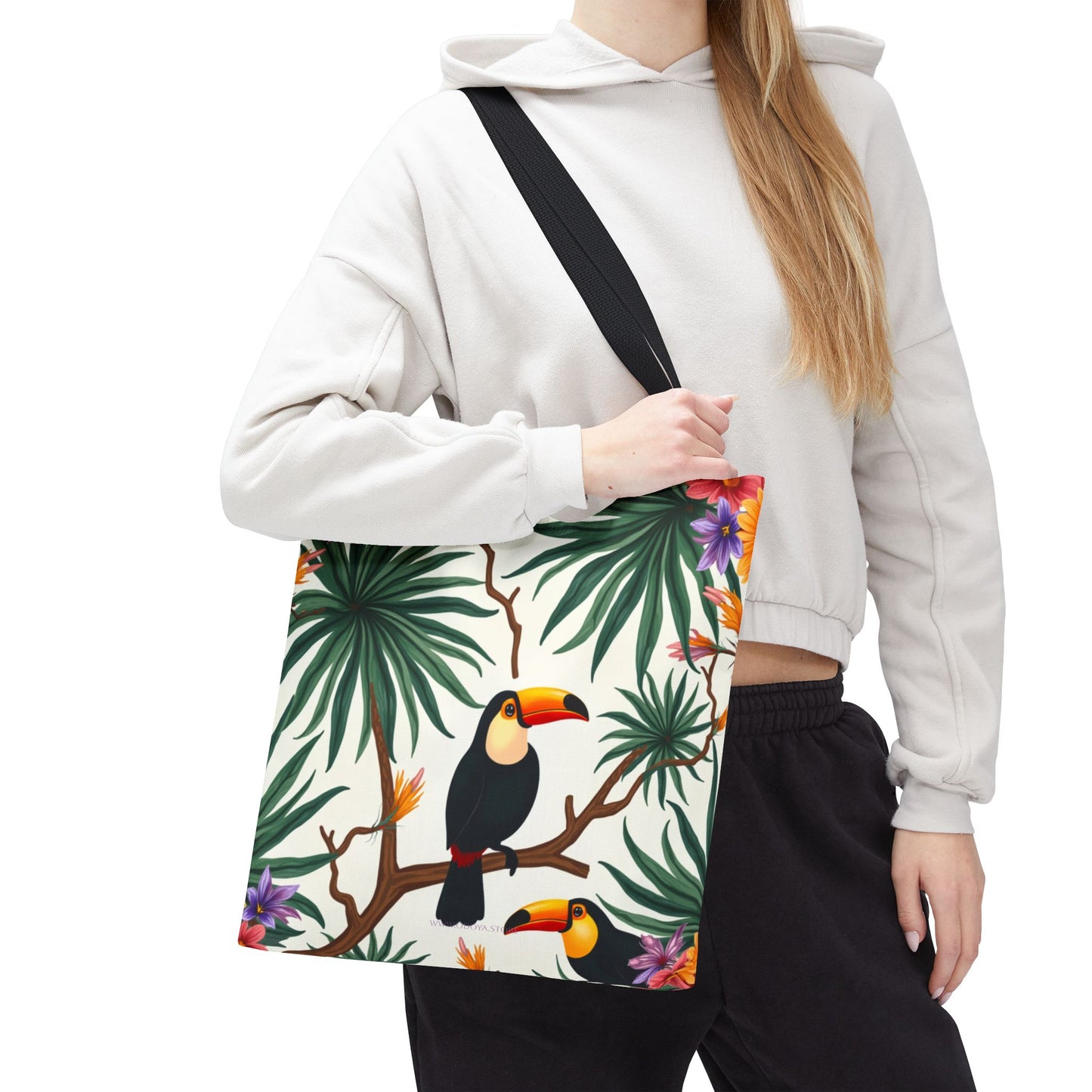 Tote Bag Tropical Garden - Valentine's Gift