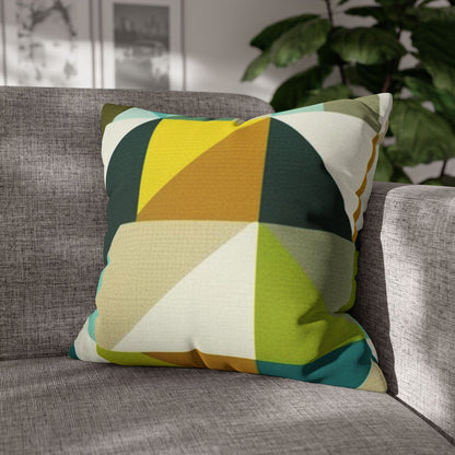 Geometric Design Throw Pillowcase