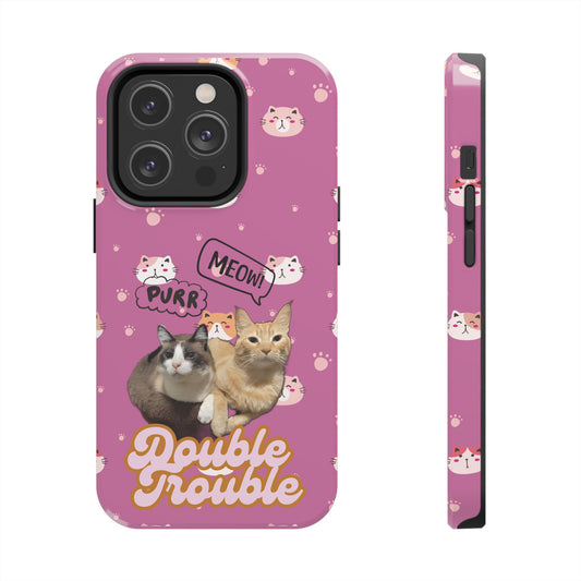 Phone Cases - Cat lovers - Pink Design