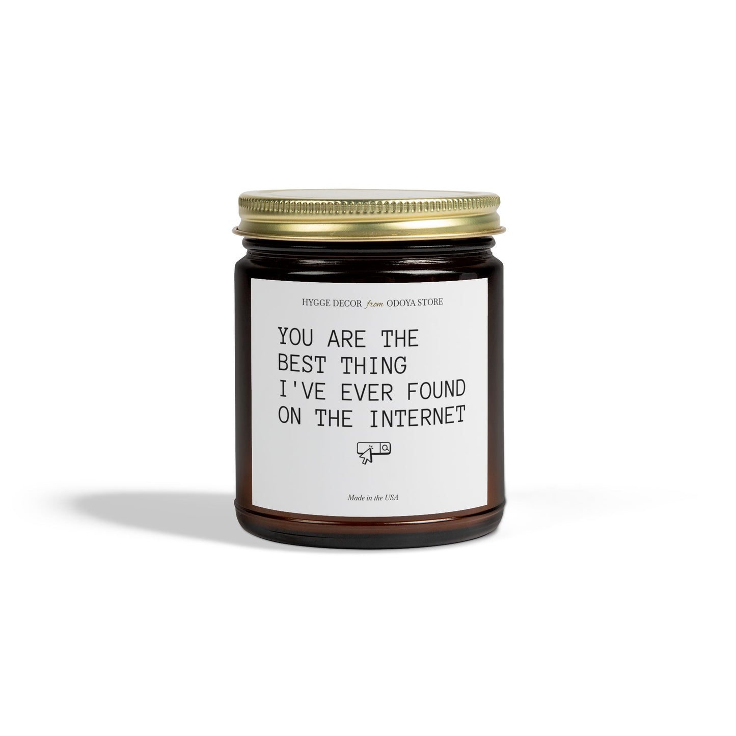 Romantic Scented Candle – ‘Best Thing On the Internet’ – Coconut Apricot Wax