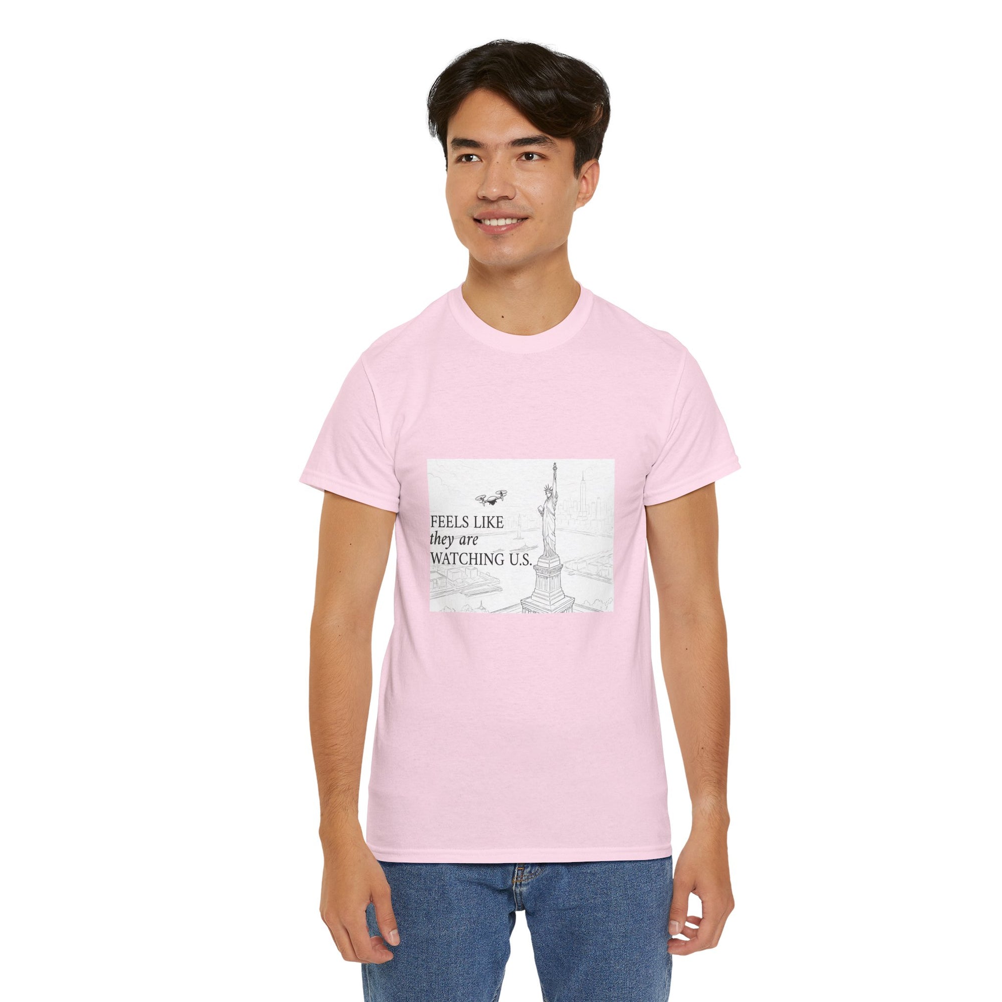 Feels Like They Are Watching US - Drones over NYC T-shirt