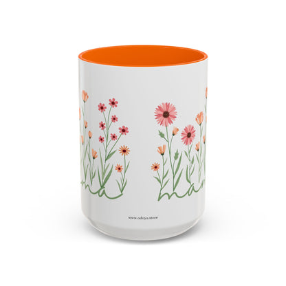 Coffee Mug Minimalist Flowers Mother's Day Gift