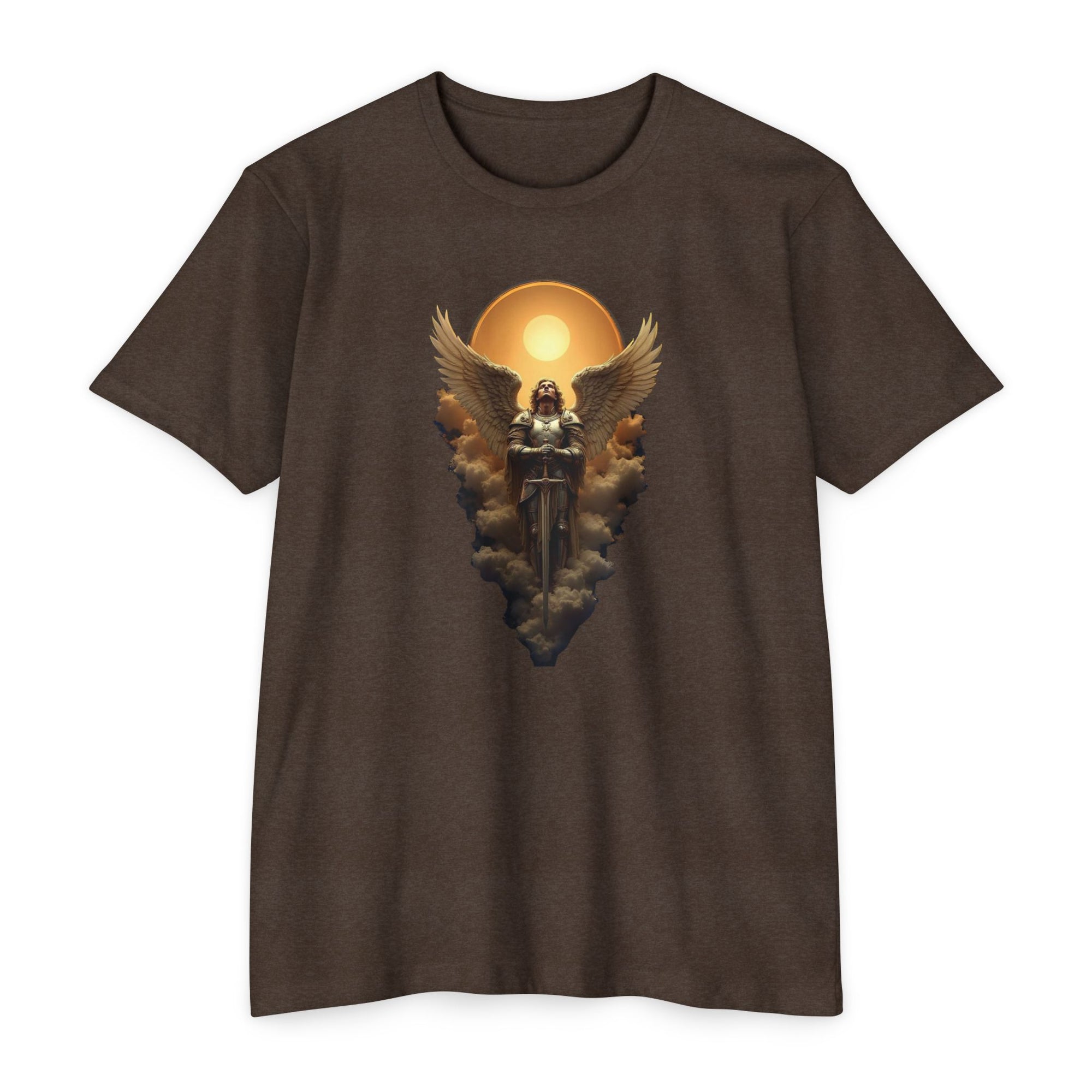 Celestial Warrior Saint Michael the Archangel T-Shirt