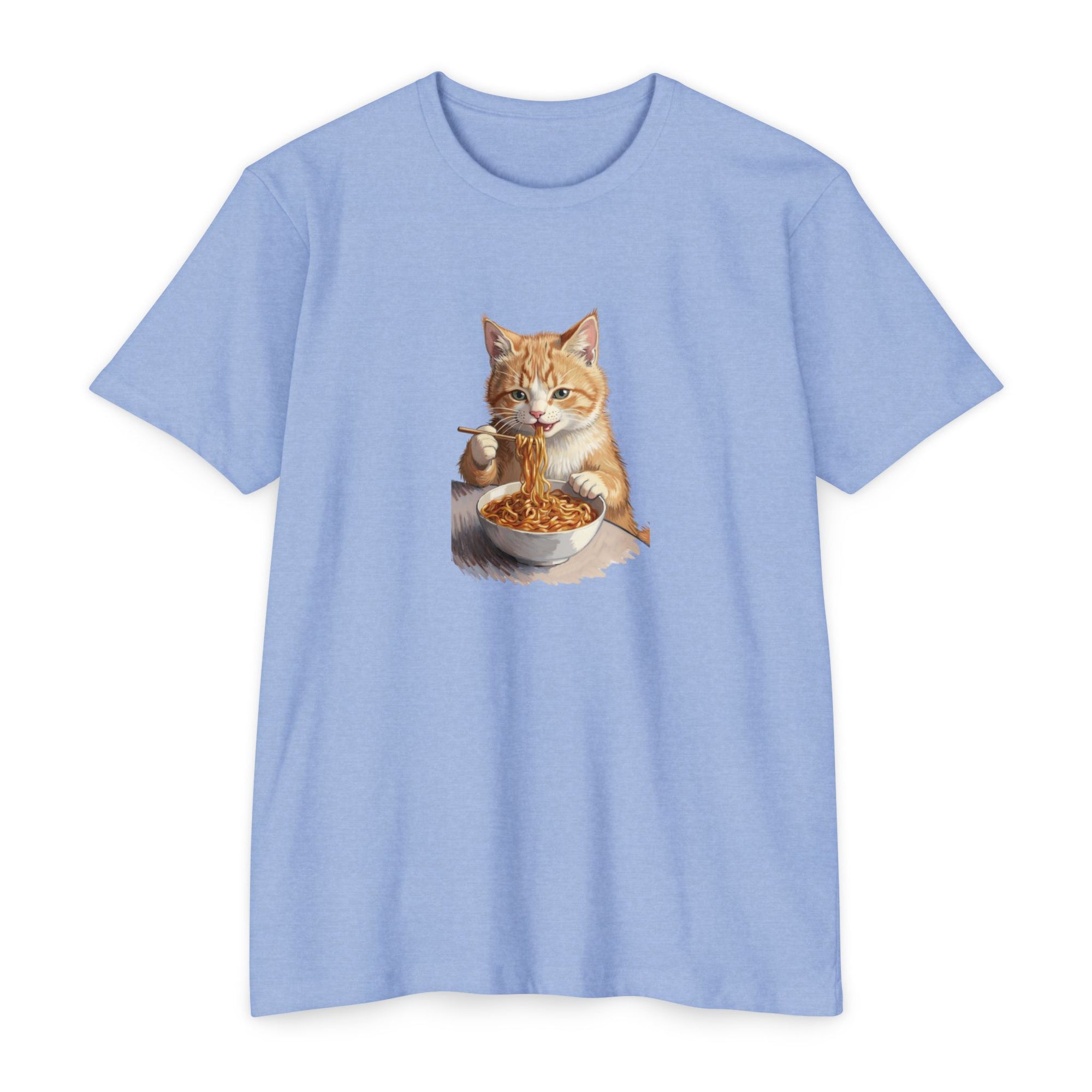 Alien Cat Noodle T-Shirt – Retro Ramen