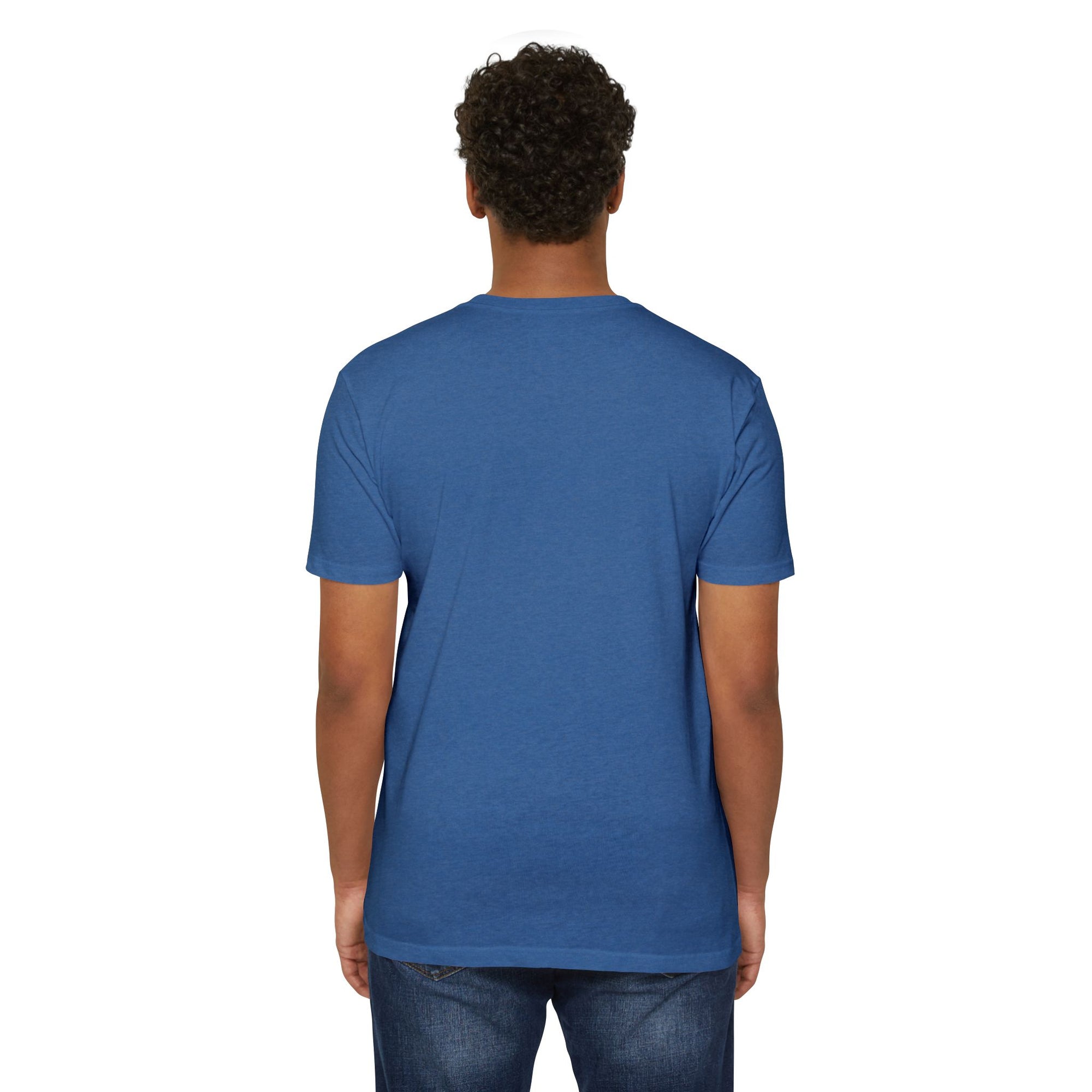 “Blue Floral Watercolor” Unisex T-Shirt – Artistic Nature-Inspired Tee