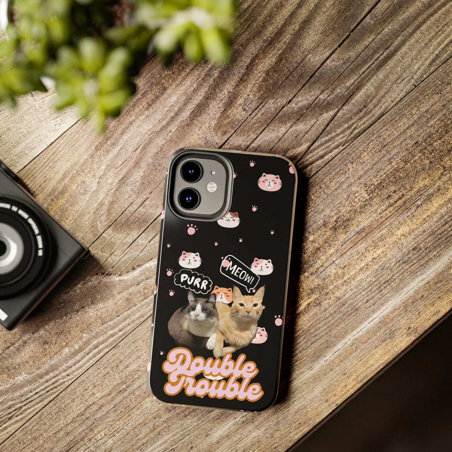 Phone Cases - Cat lovers - Black Design