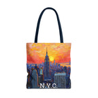 Sunset in New York Tote Bag - Beach Bag