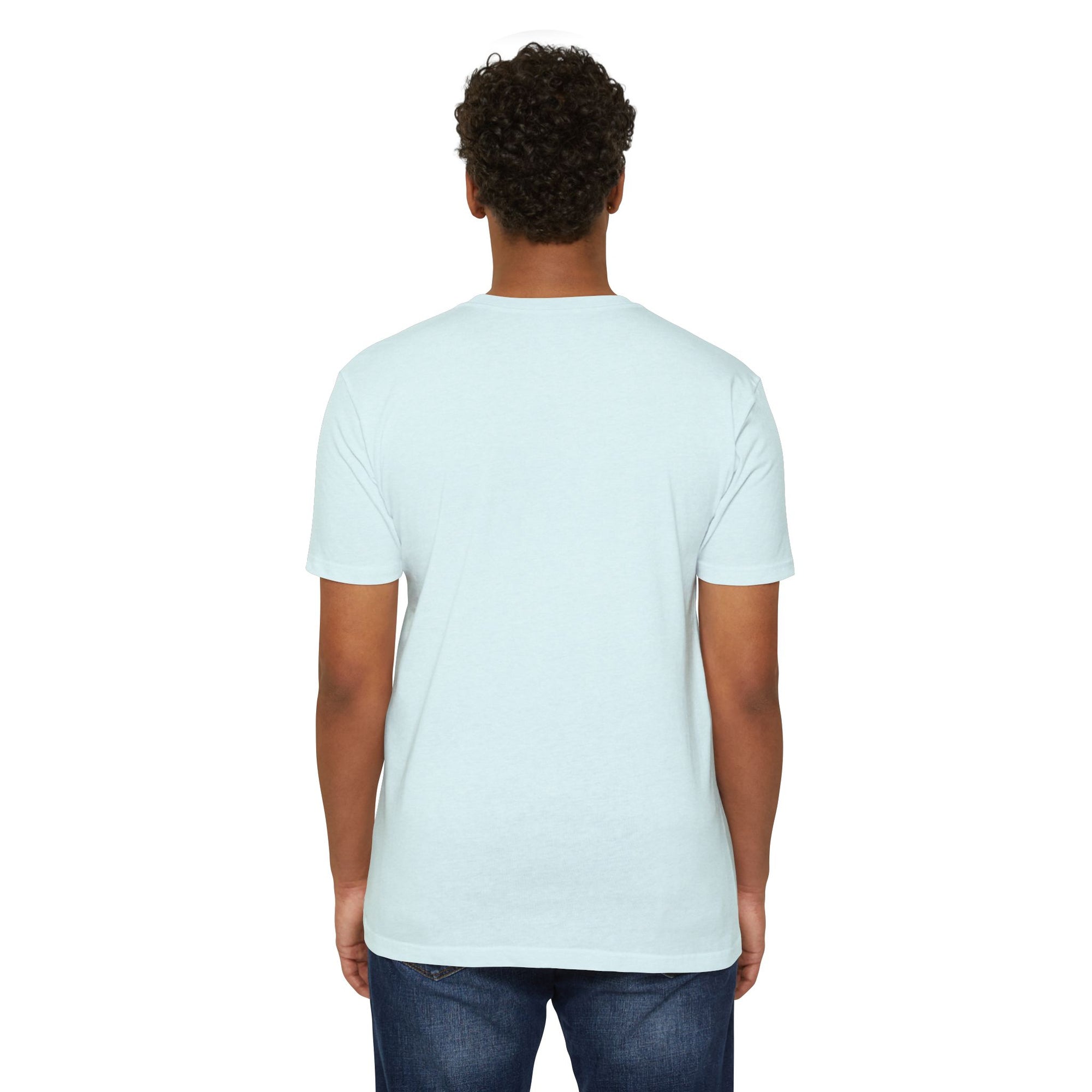 “Blue Floral Watercolor” Unisex T-Shirt – Artistic Nature-Inspired Tee