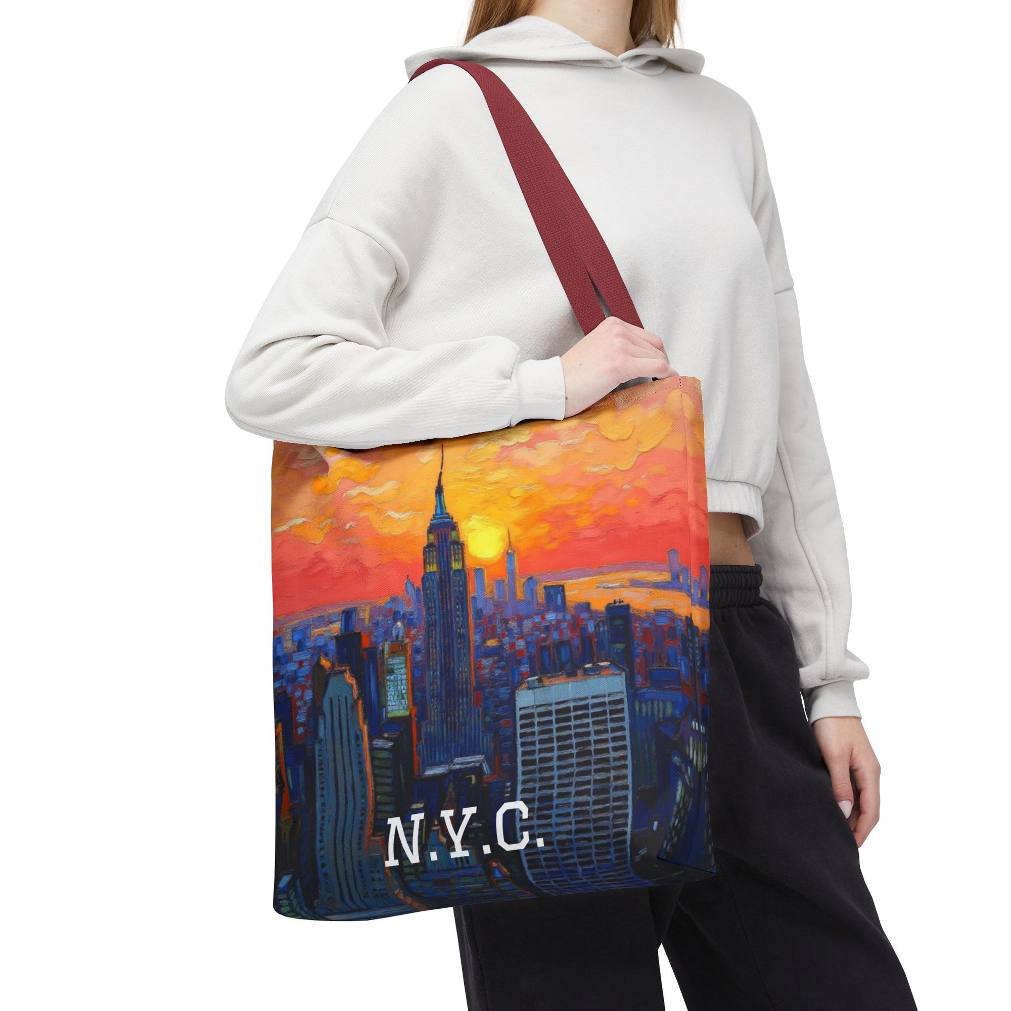 Sunset in New York Tote Bag - Beach Bag