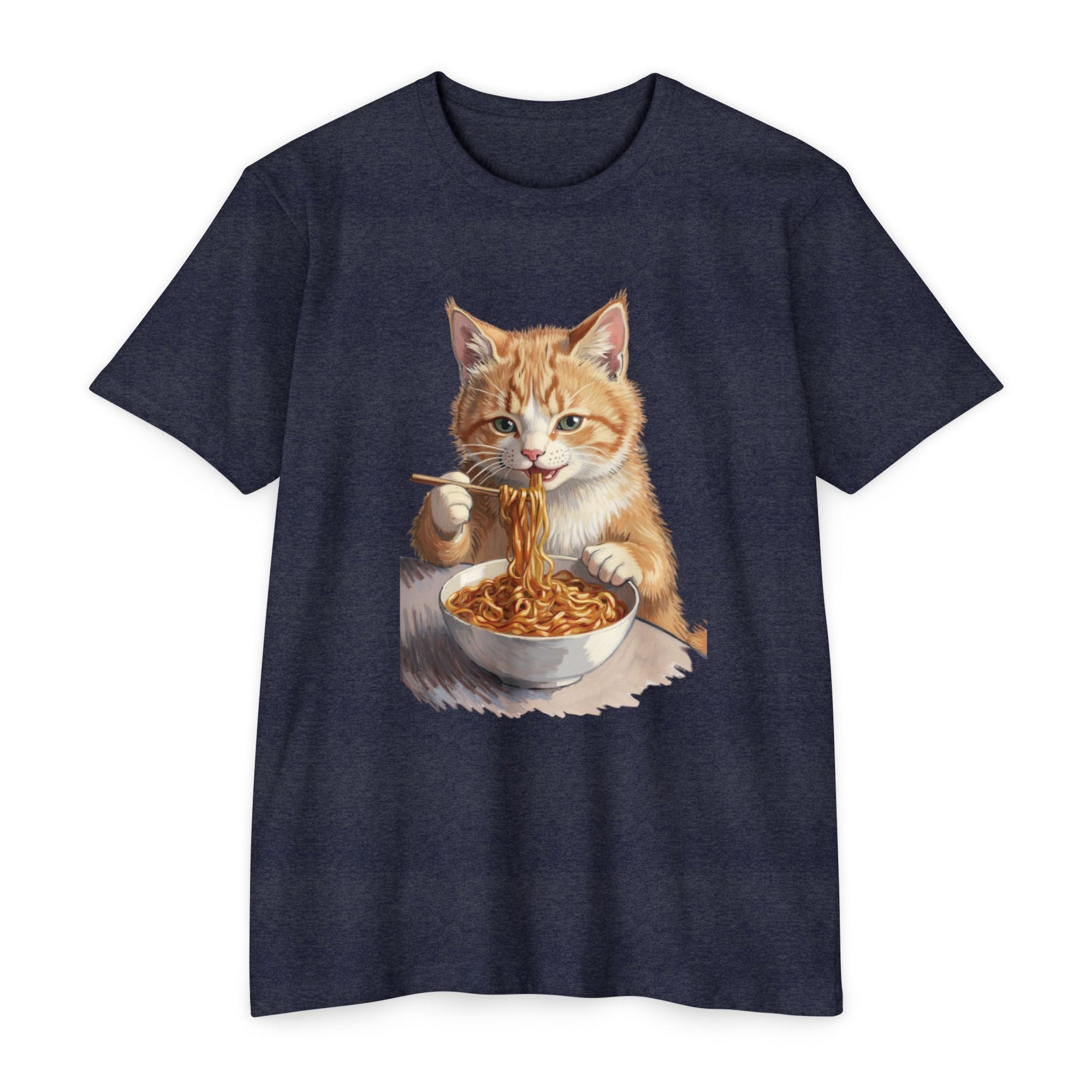 Noodle Cat T-Shirt – Retro Ramen
