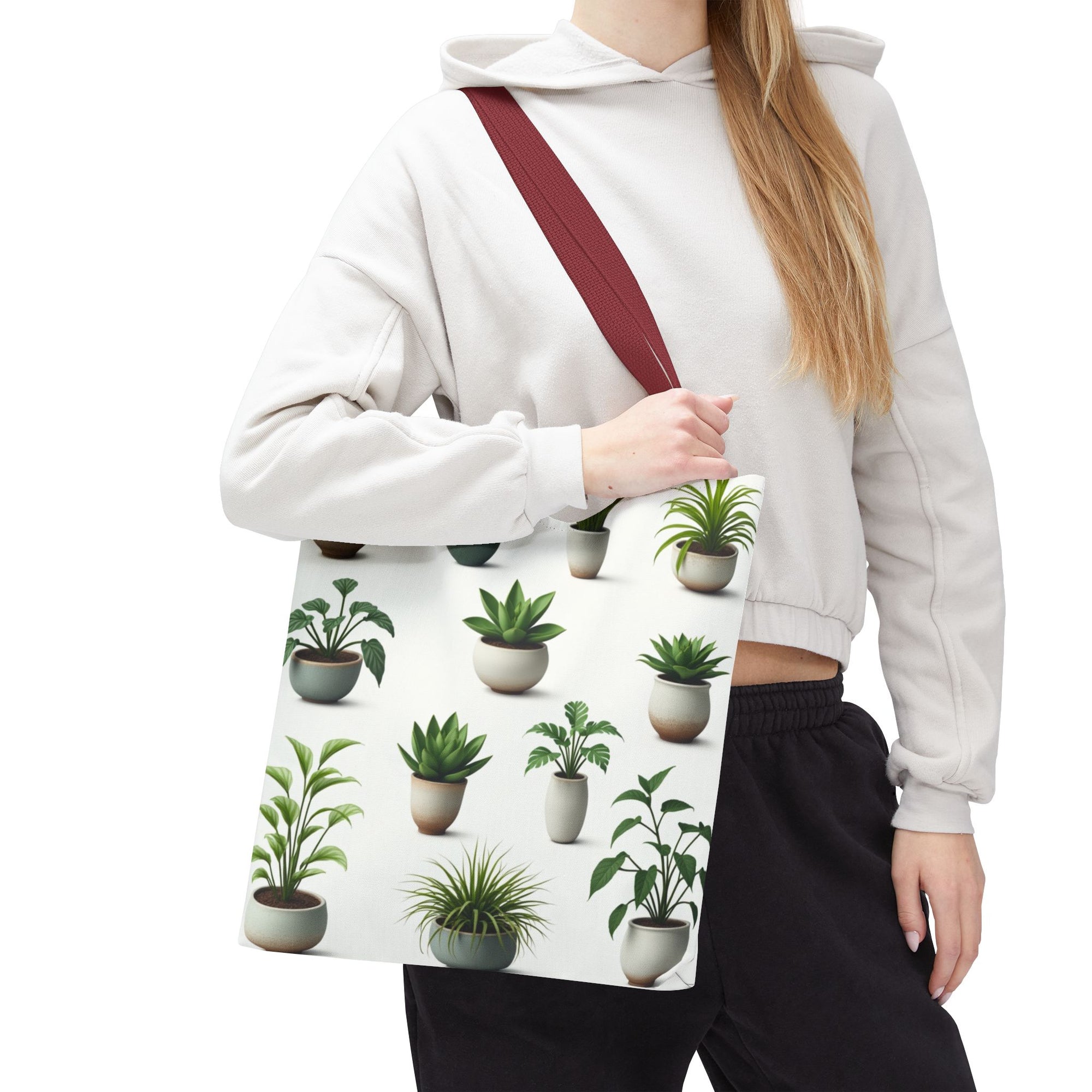 Positive Energy Succulents Tote Bag