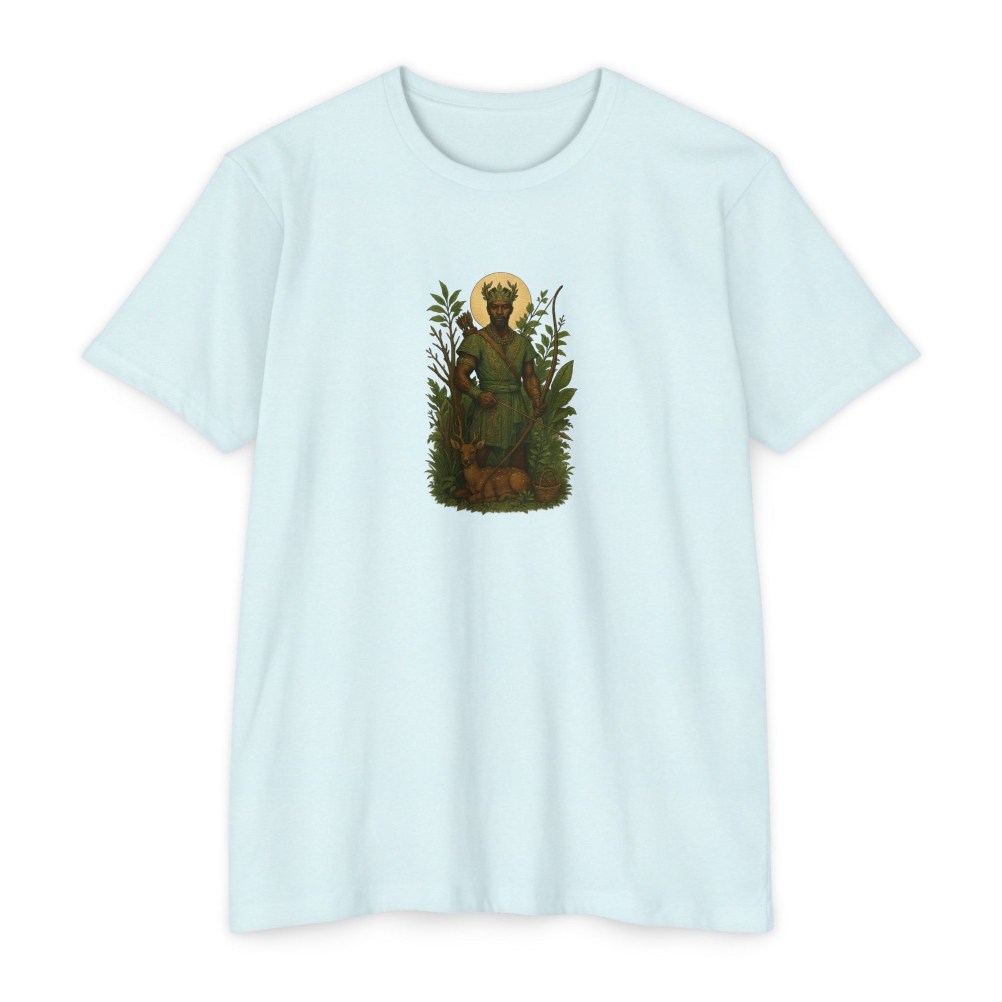 The Forest Spirit - Oshosi Orisha African Spirituality T-shirt