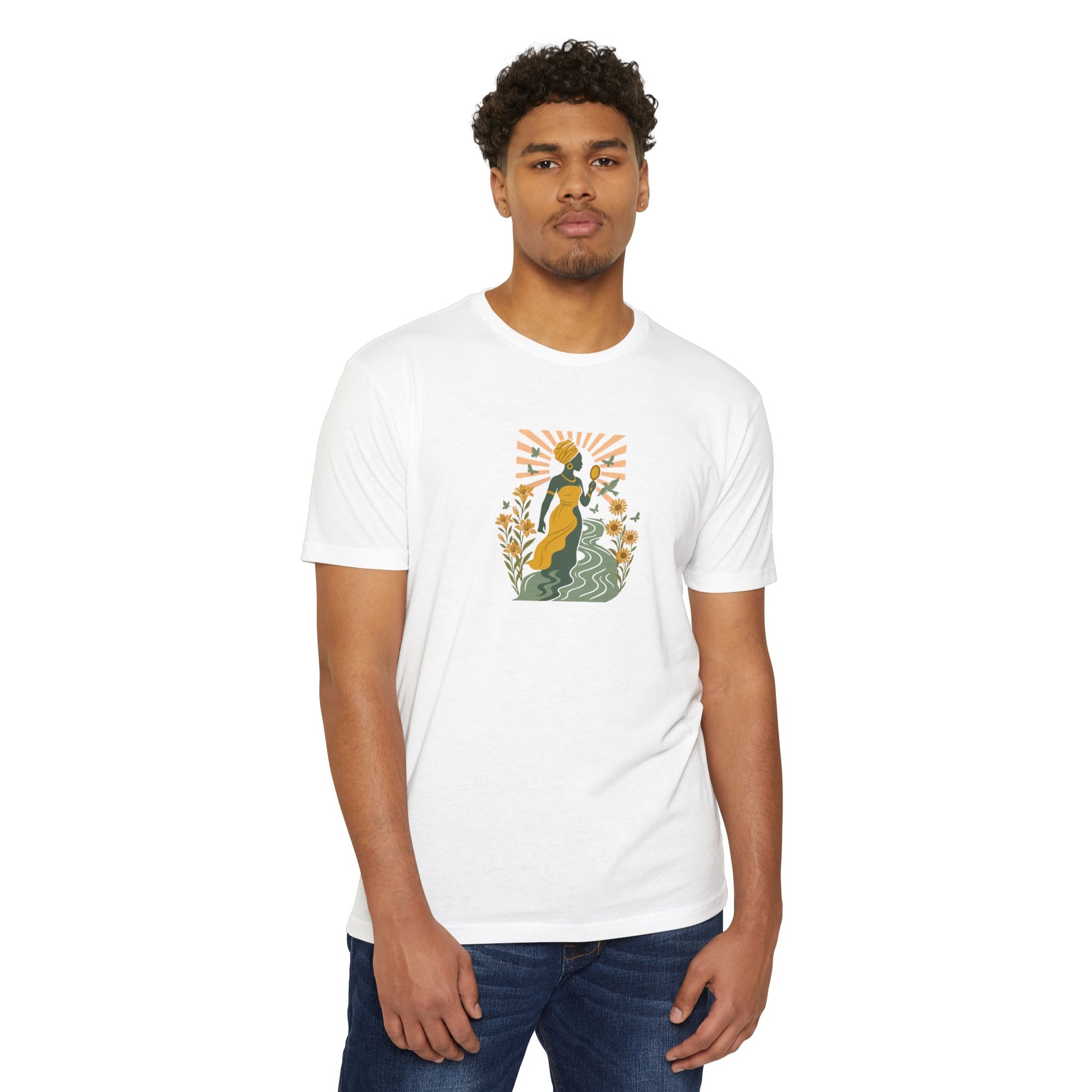 Oshun (Ochún or Oxúm) Orisha African Spirituality T-Shirt