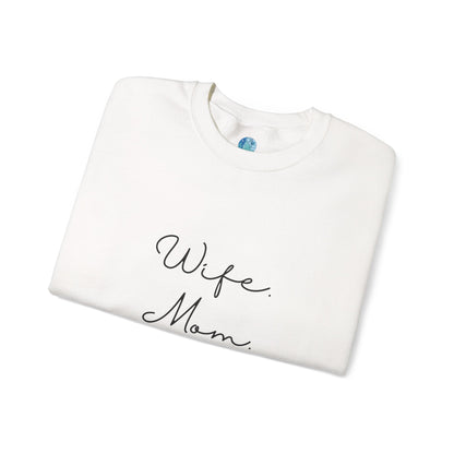 Wife Mom Boss Sweatshirt - Mother's Day Gift
