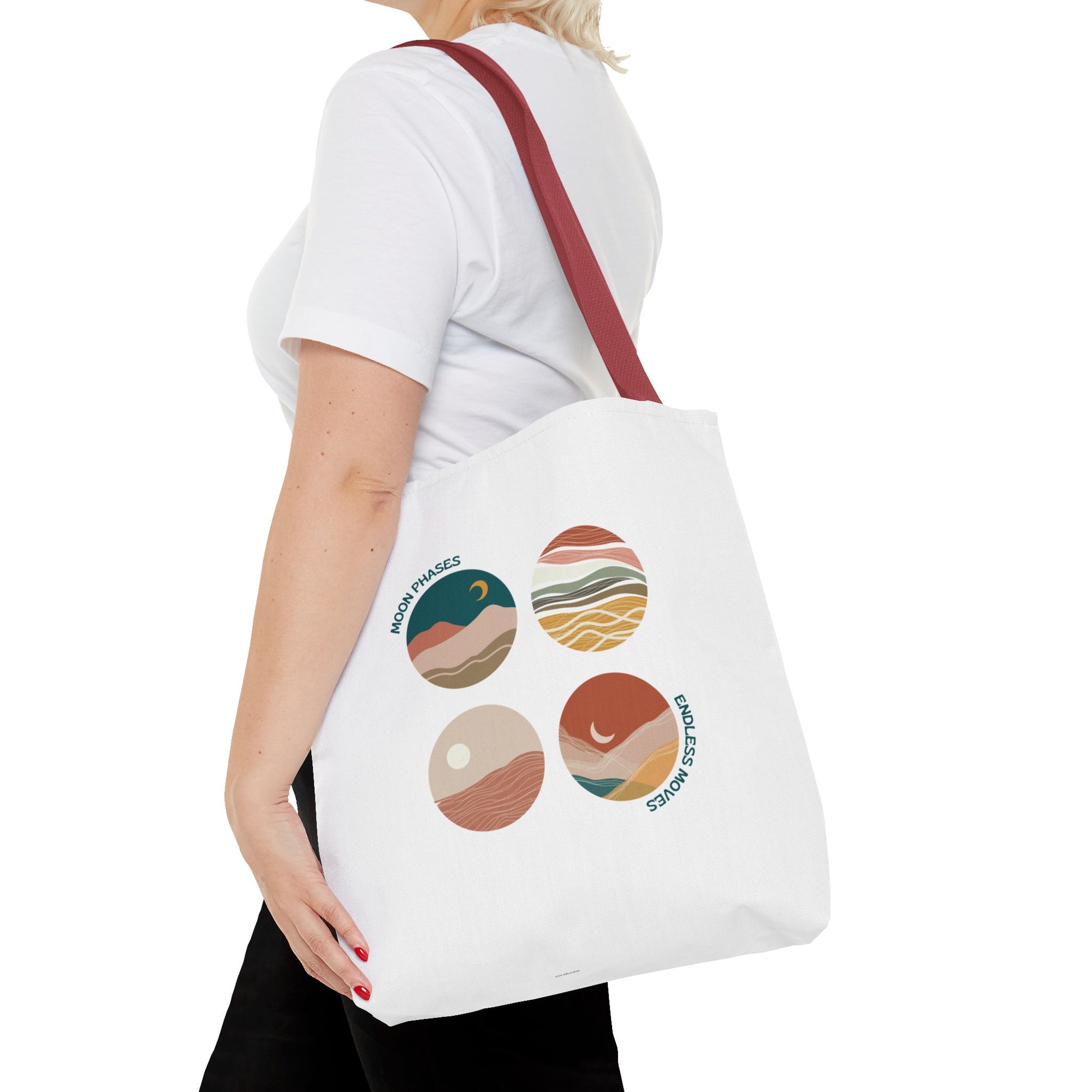 Moon Phases Astrology Lovers Tote Bag