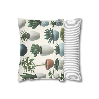 Succulent Garden Design Pillowcase (multi-sizes)