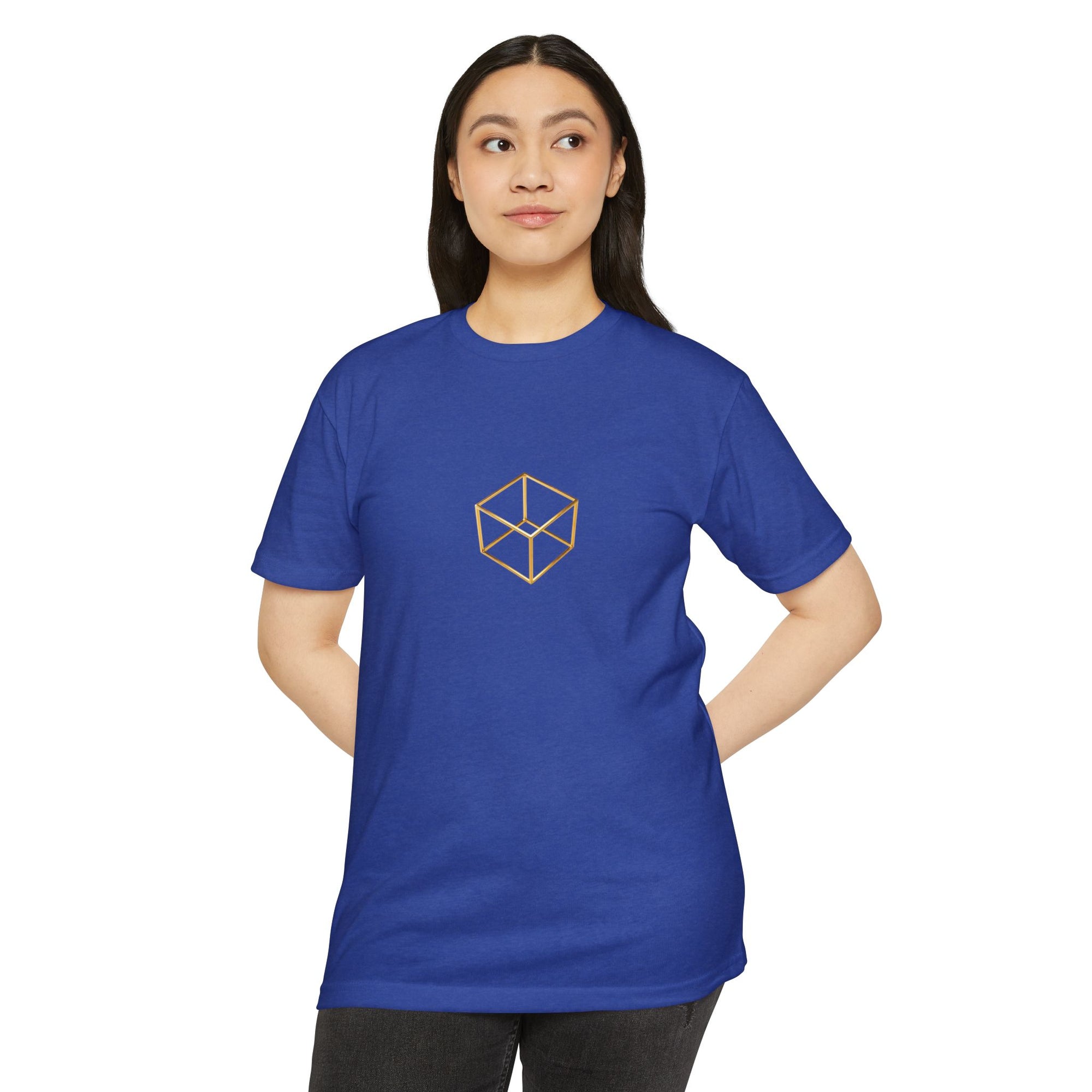 Hexahedron or Cube - Element of Earth T-Shirt