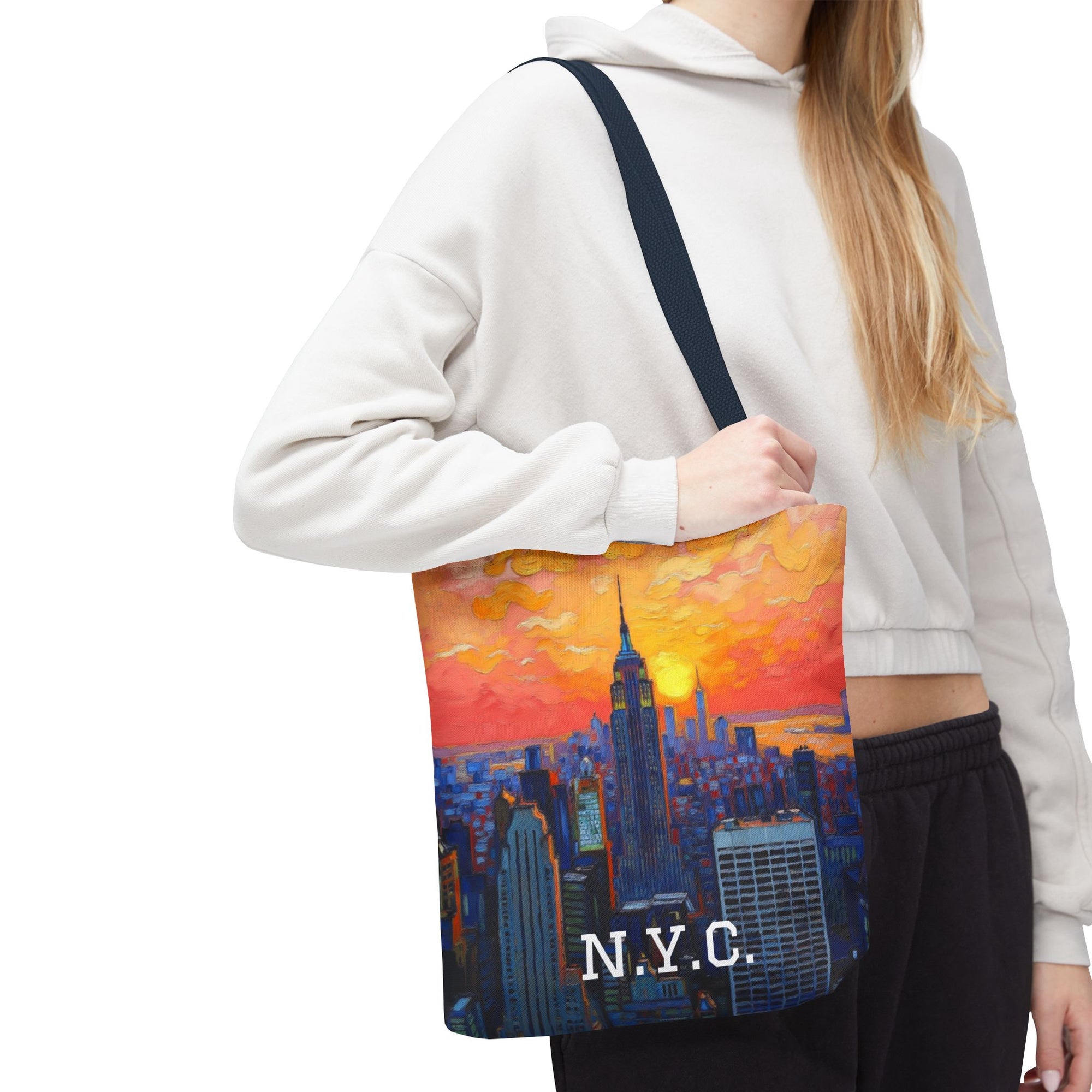 Sunset in New York Tote Bag - Beach Bag