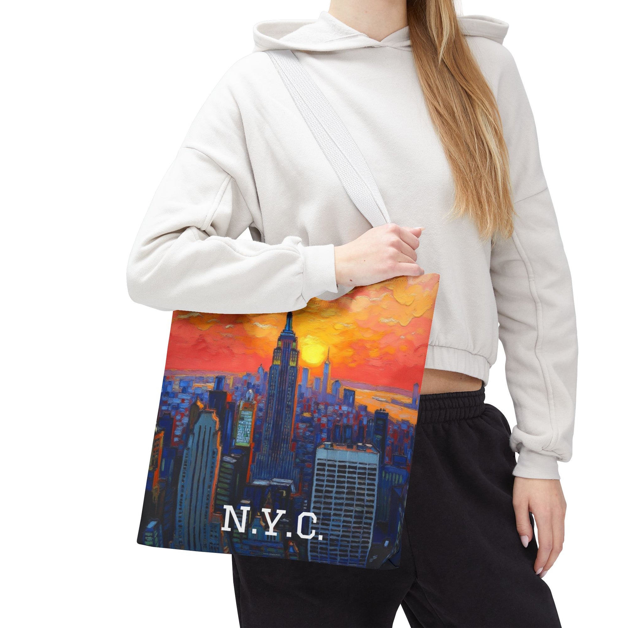 Sunset in New York Tote Bag - Beach Bag