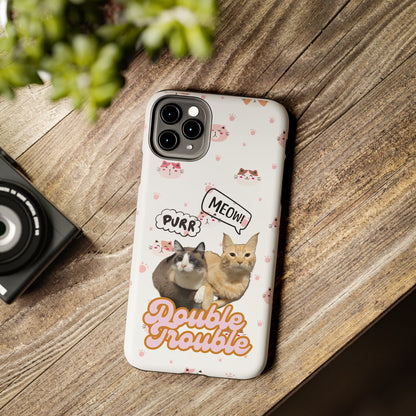 Phone Cases - Cat lovers - White Design