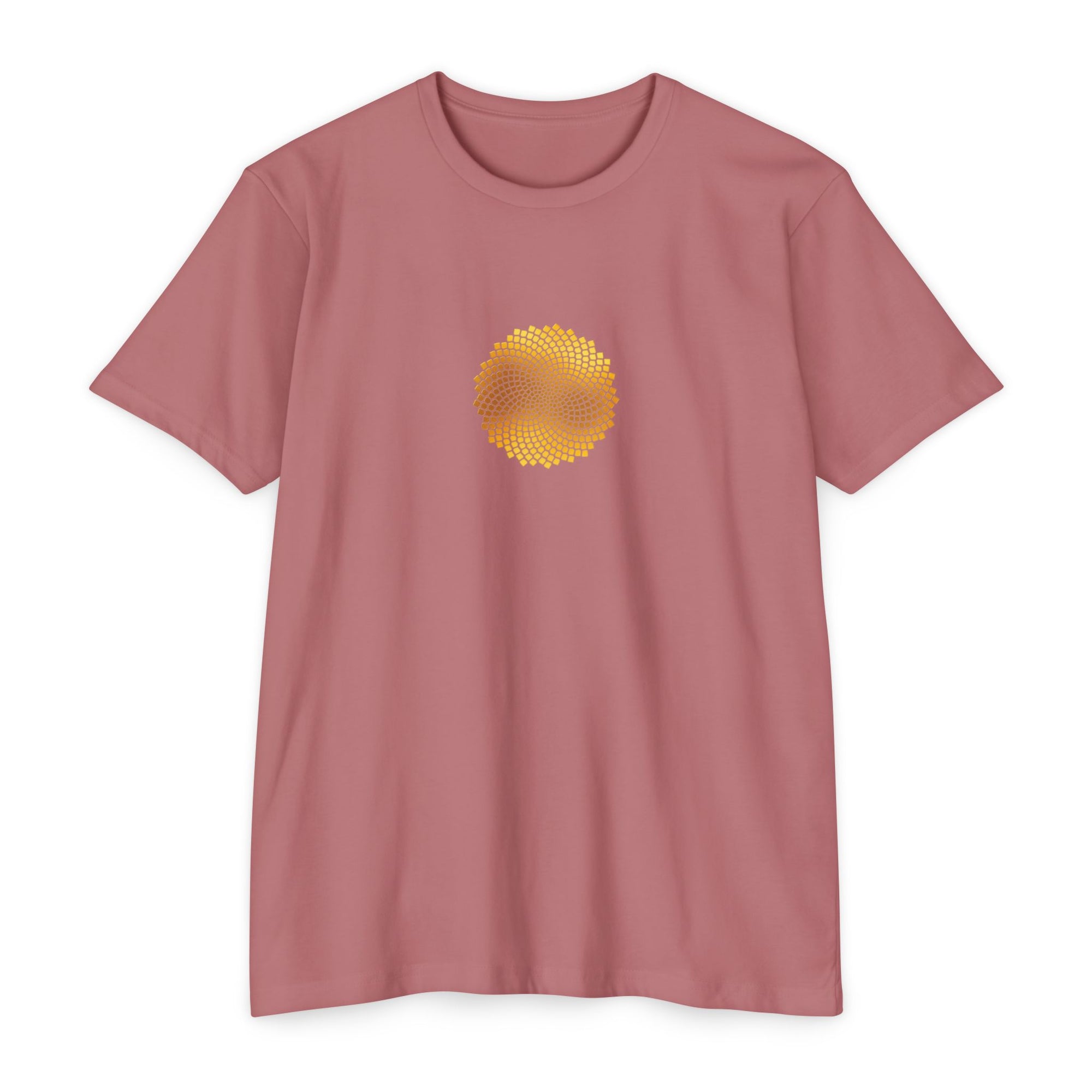 Sunflower Seeds Fibonacci Spirals T-Shirt