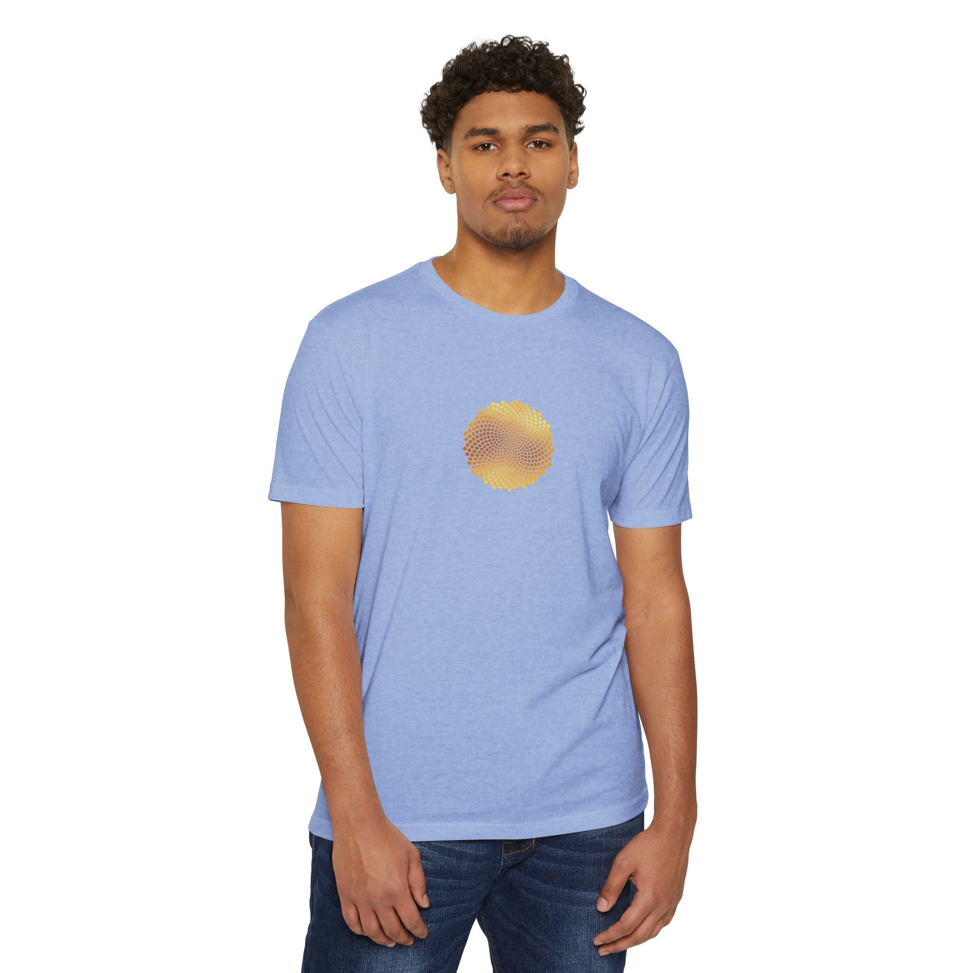 Sunflower Seeds Fibonacci Spirals T-Shirt
