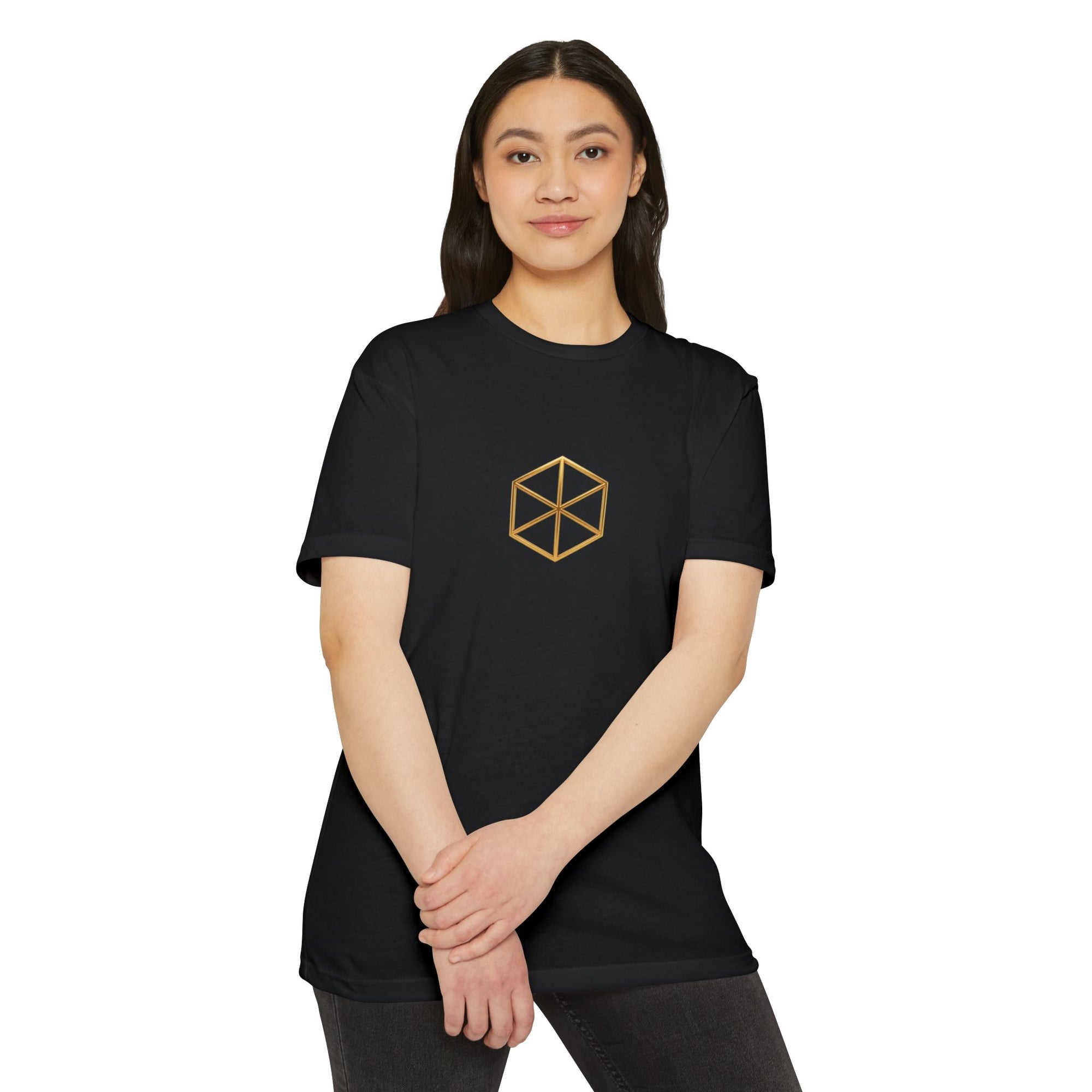 Hexahedron or Cube - Element of Earth T-Shirt