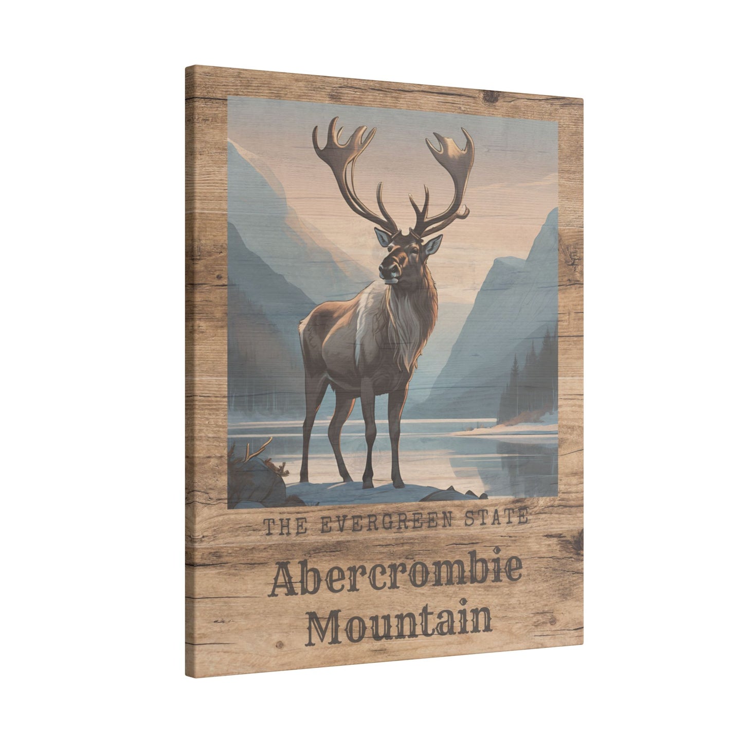 Canvas Print - Abercrombie Mountain Wall Decor