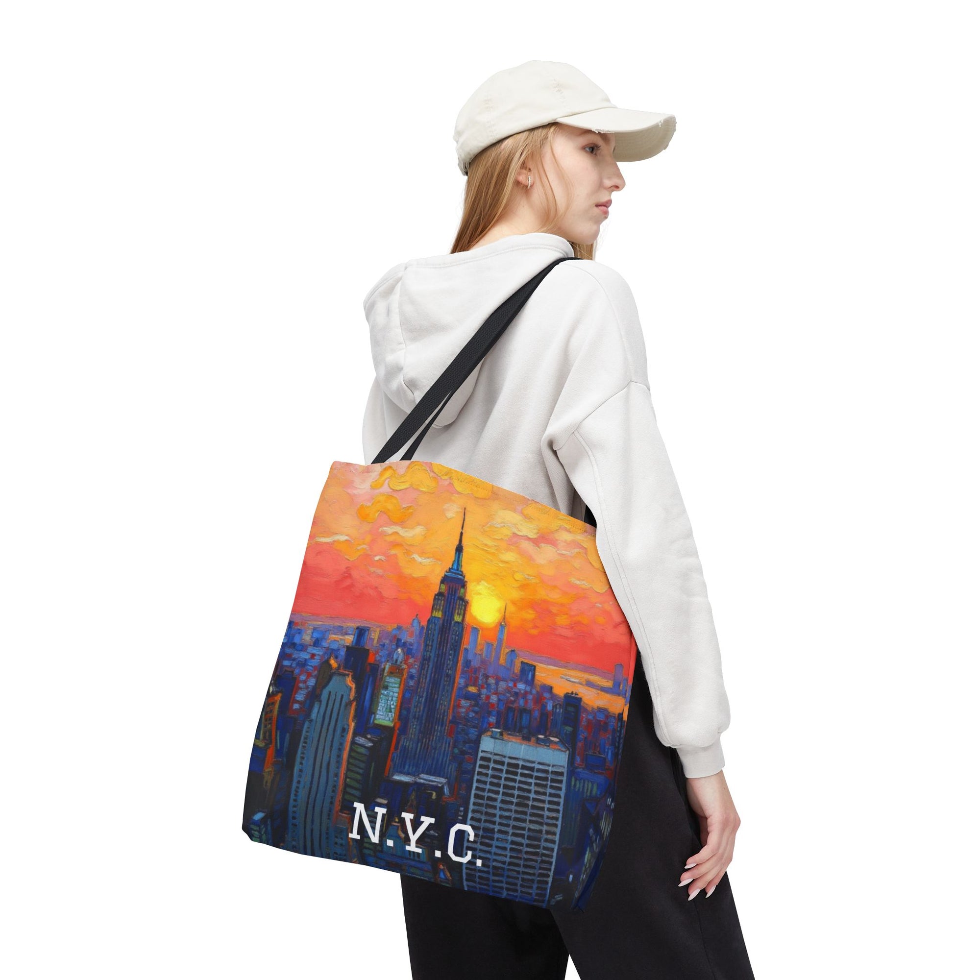 Sunset in New York Tote Bag - Beach Bag