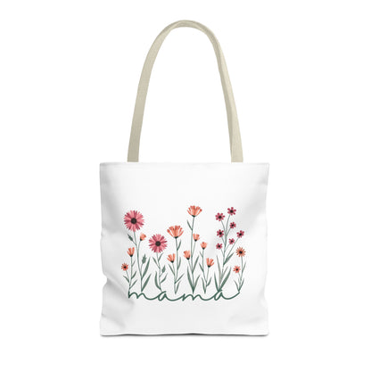 Minimalist Flowers Mother's Tote Bag