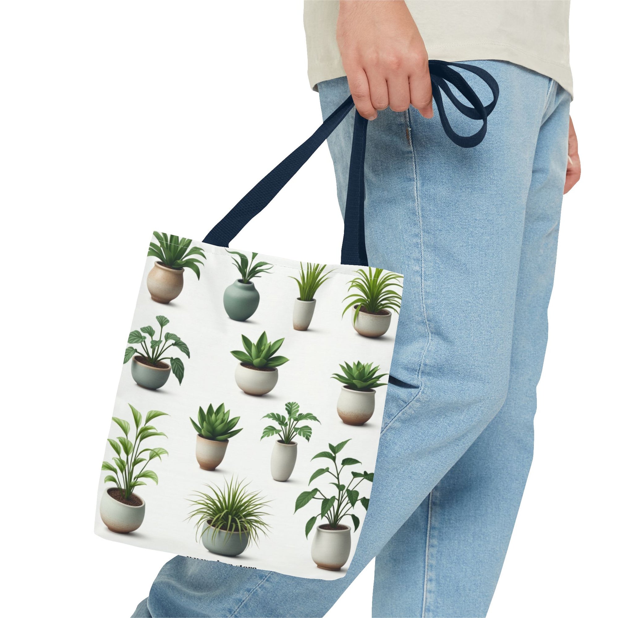 Positive Energy Succulents Tote Bag